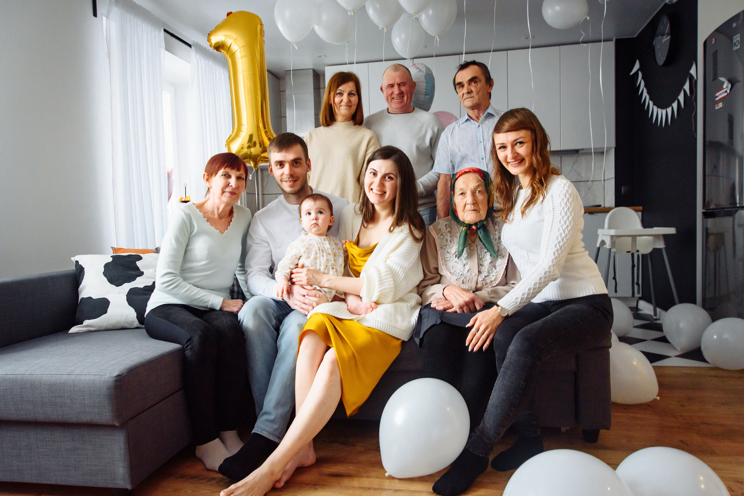 Первый день рождения. Фотограф в Ижевске Наталья Медведцева