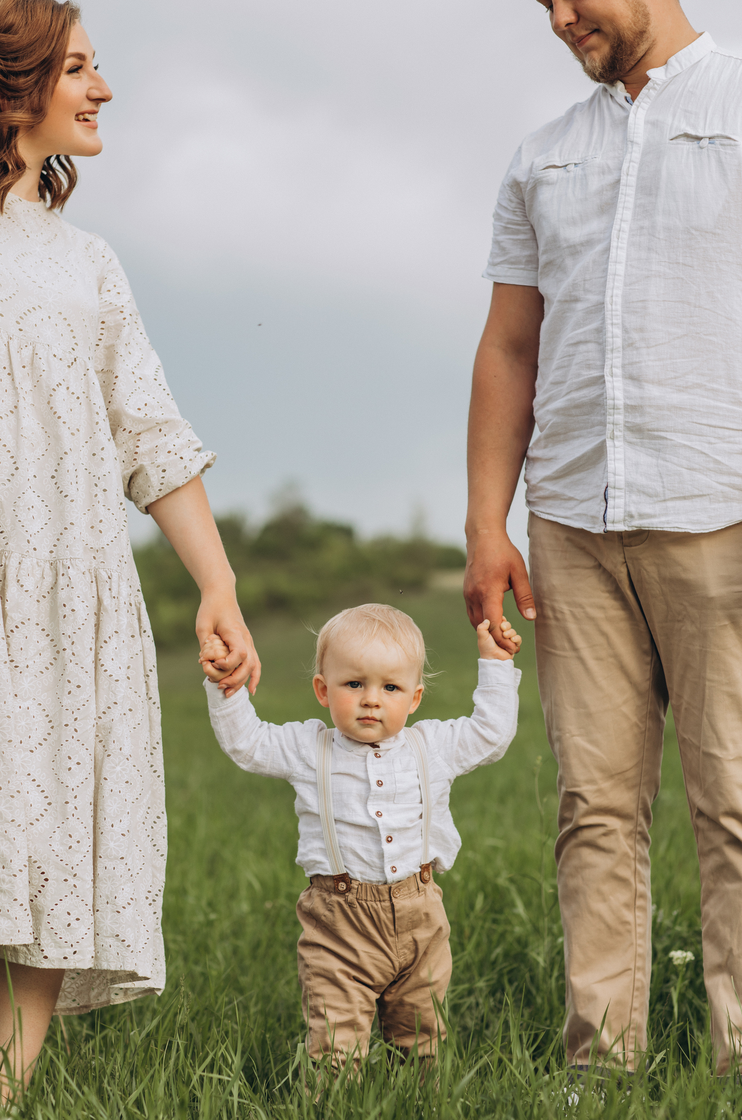 Захар, мама Света, папа Леша. Семейный фотограф Оля Гладченко