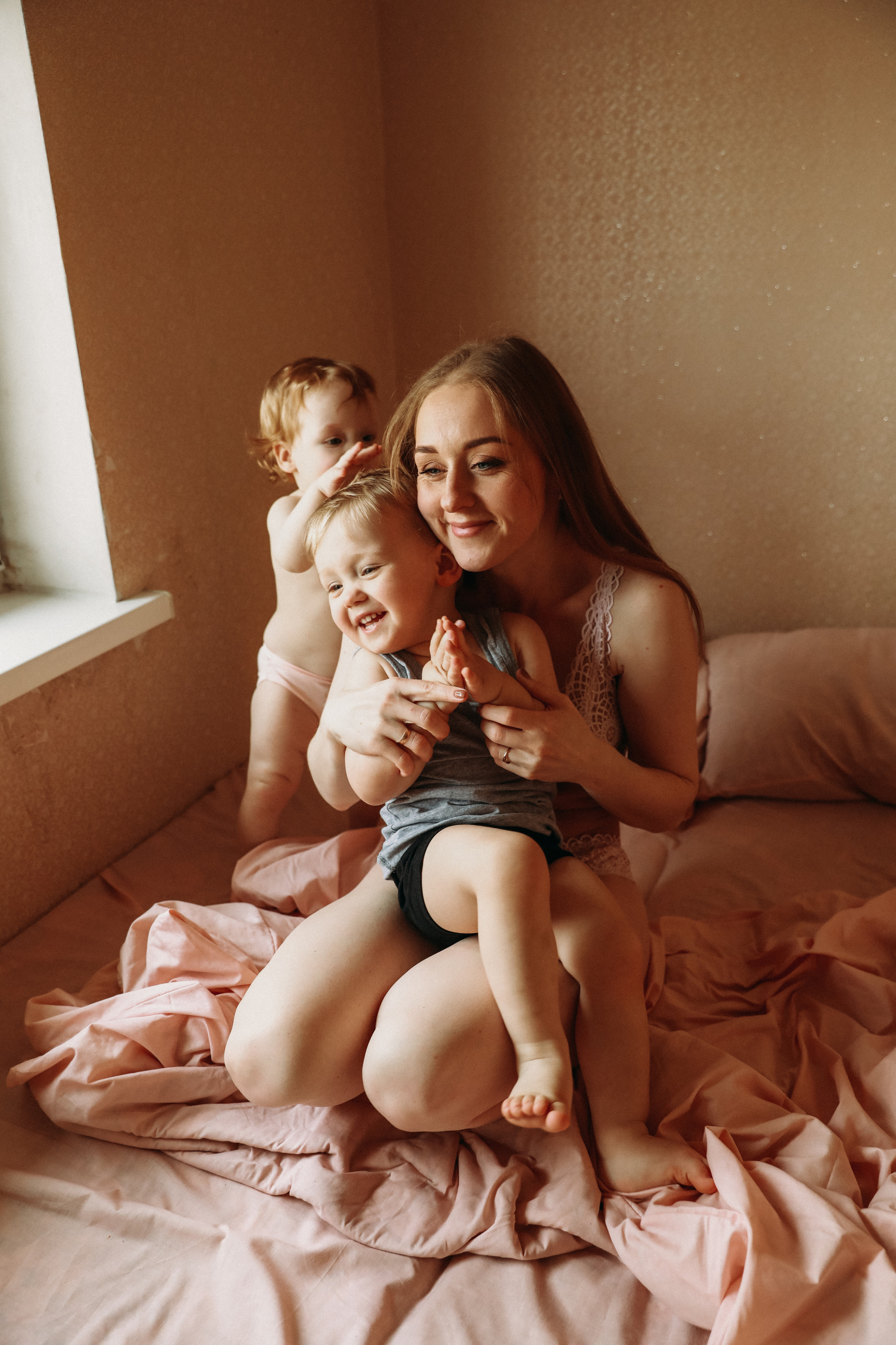 Мама и детки. Семейный фотограф Оля Гладченко