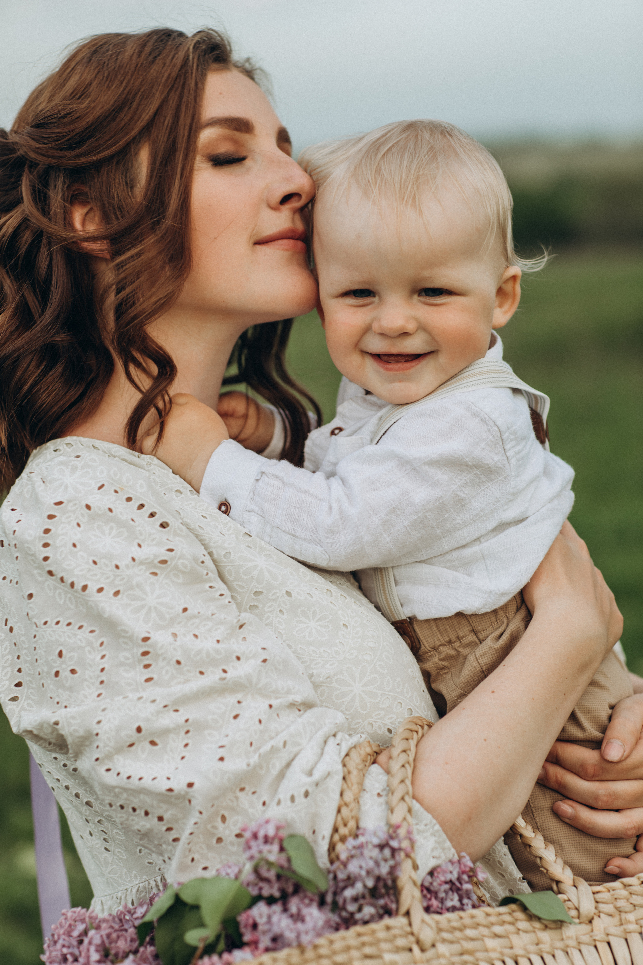 Захар, мама Света, папа Леша. Семейный фотограф Оля Гладченко