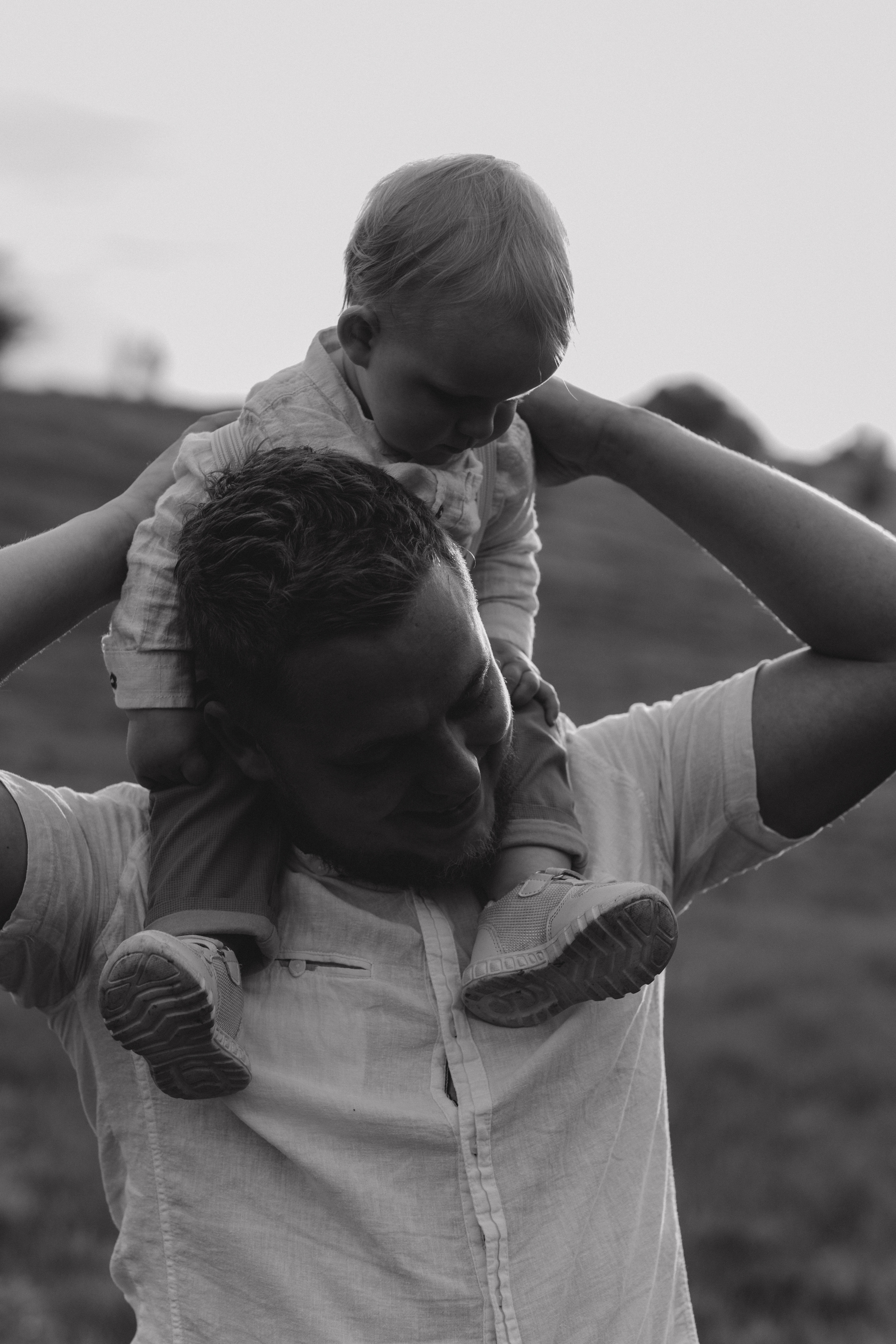 Захар, мама Света, папа Леша. Семейный фотограф Оля Гладченко