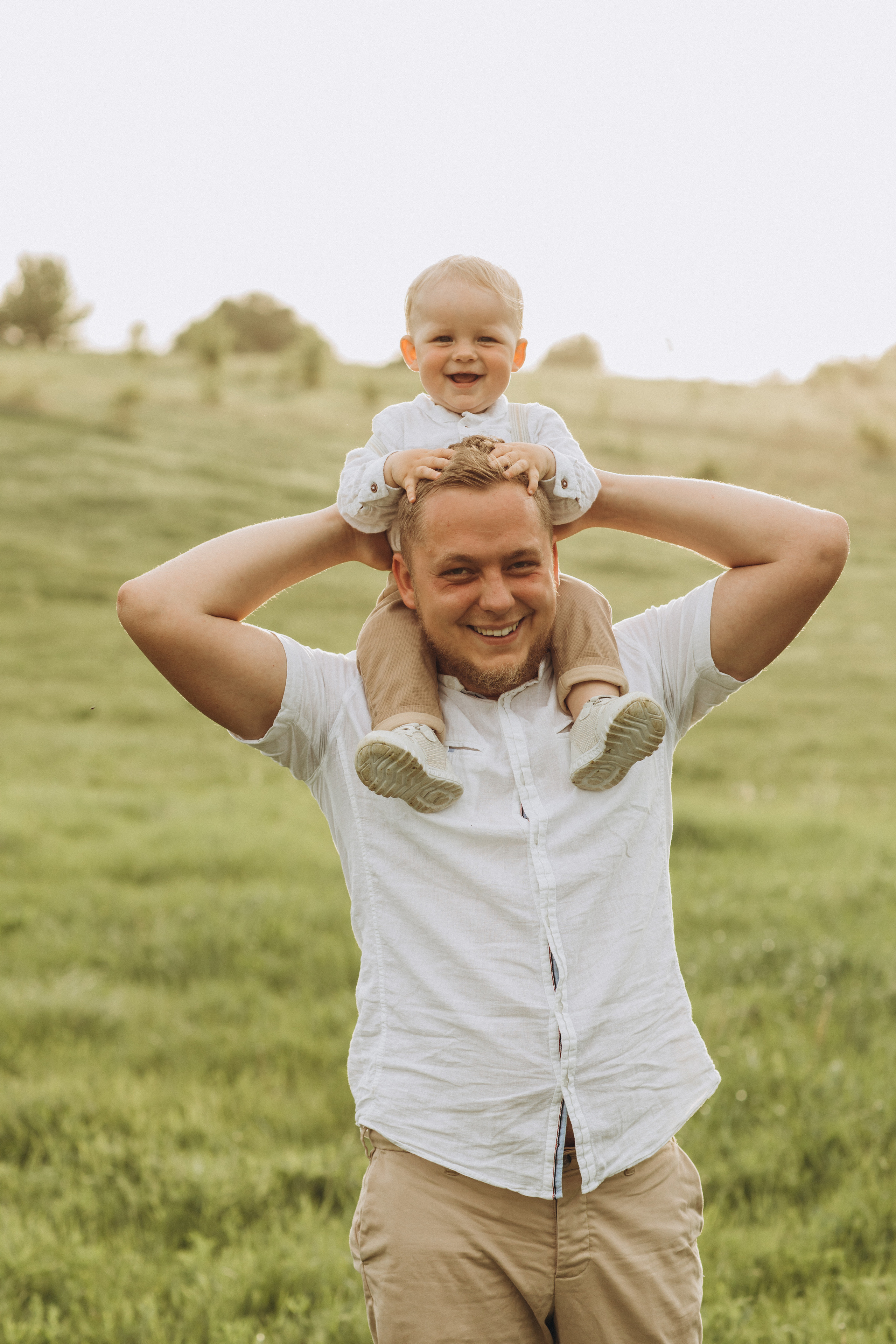 Захар, мама Света, папа Леша. Семейный фотограф Оля Гладченко