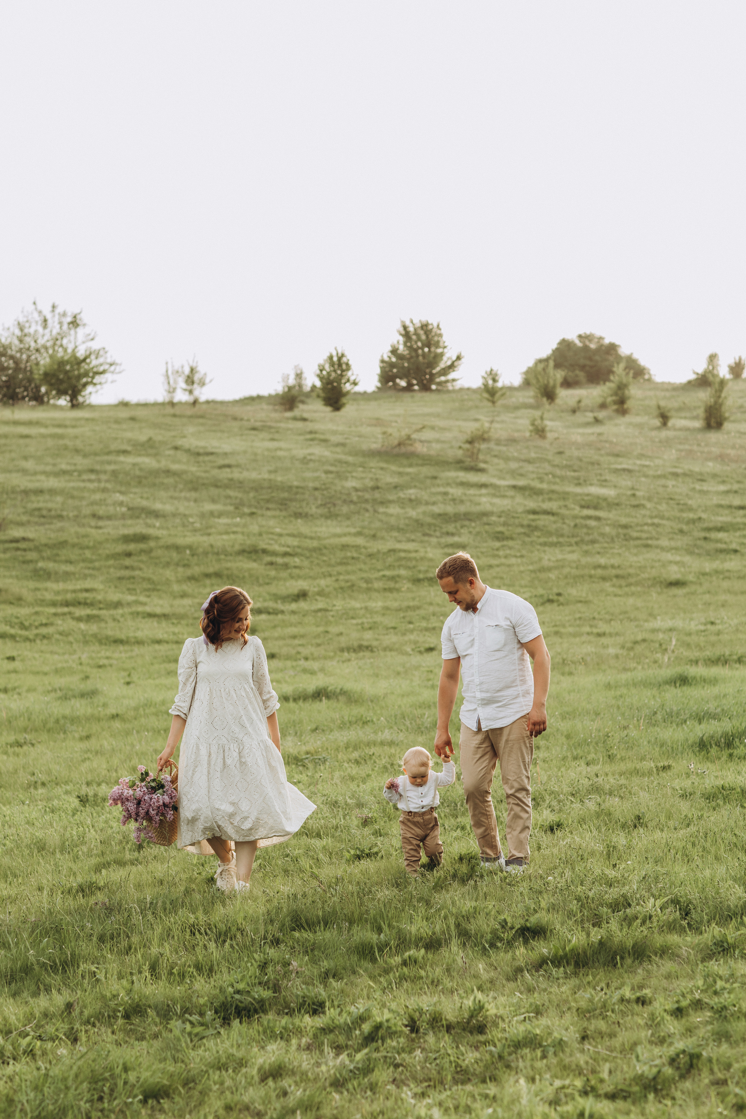Захар, мама Света, папа Леша. Семейный фотограф Оля Гладченко