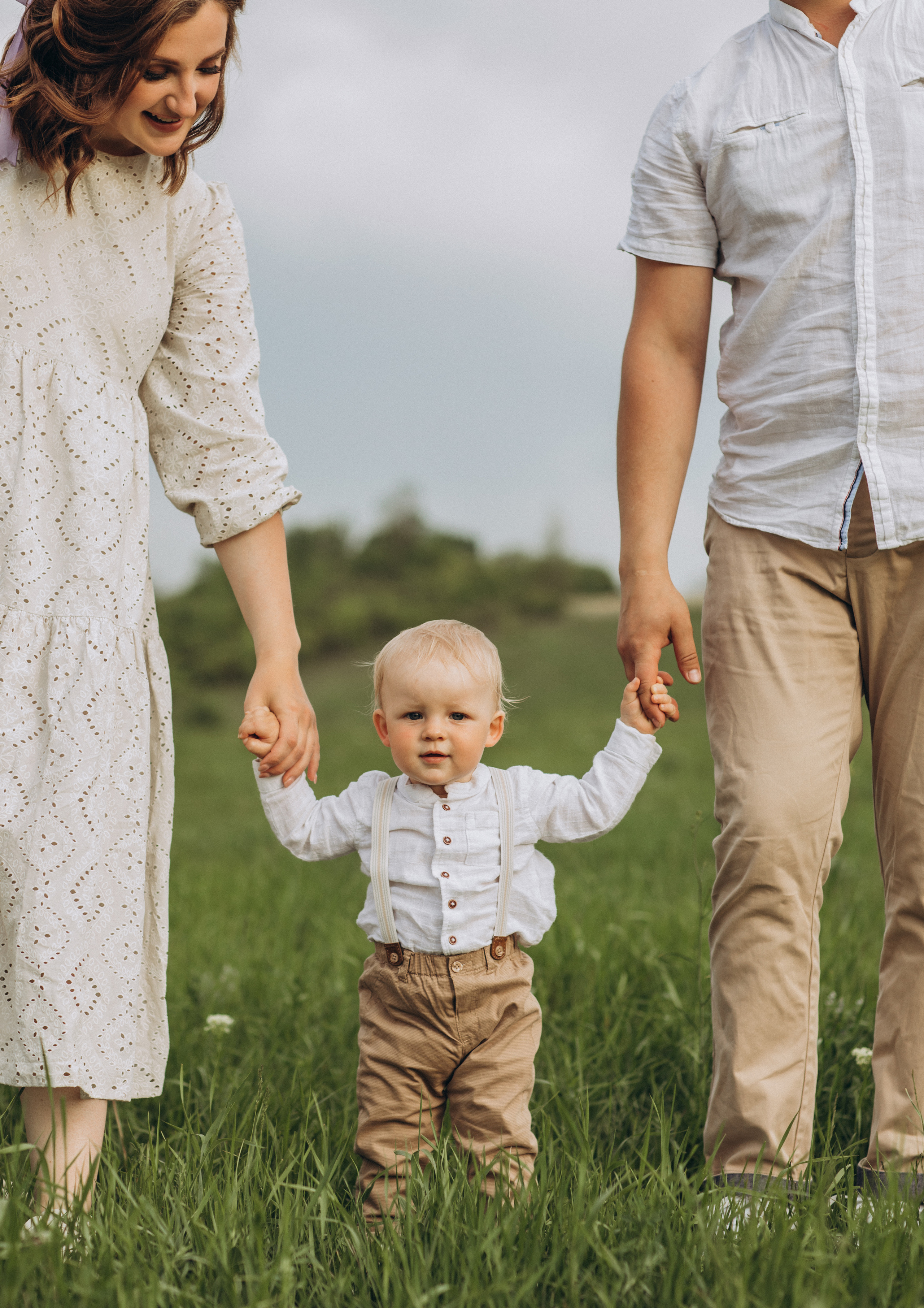 Захар, мама Света, папа Леша. Семейный фотограф Оля Гладченко