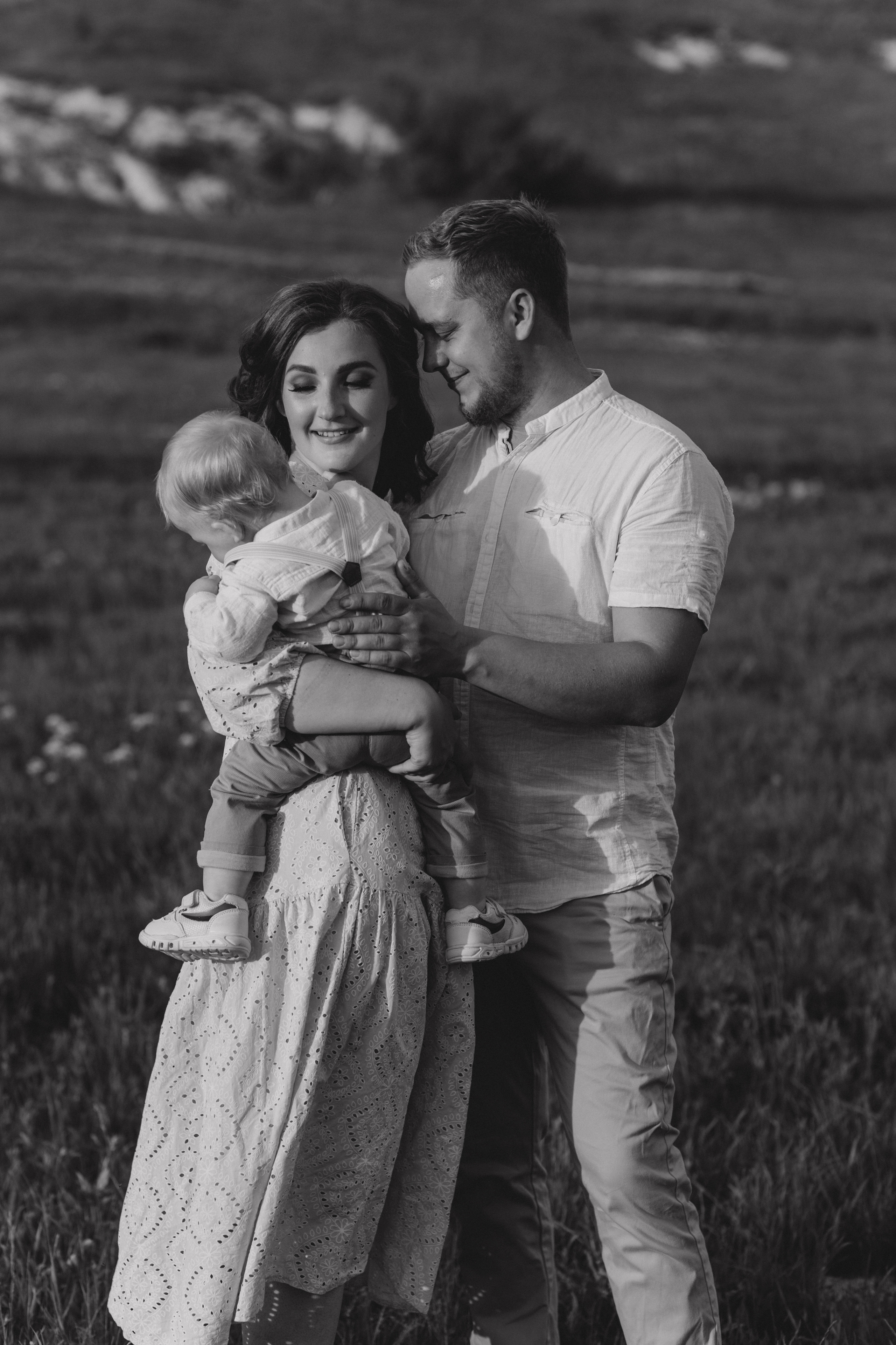 Захар, мама Света, папа Леша. Семейный фотограф Оля Гладченко