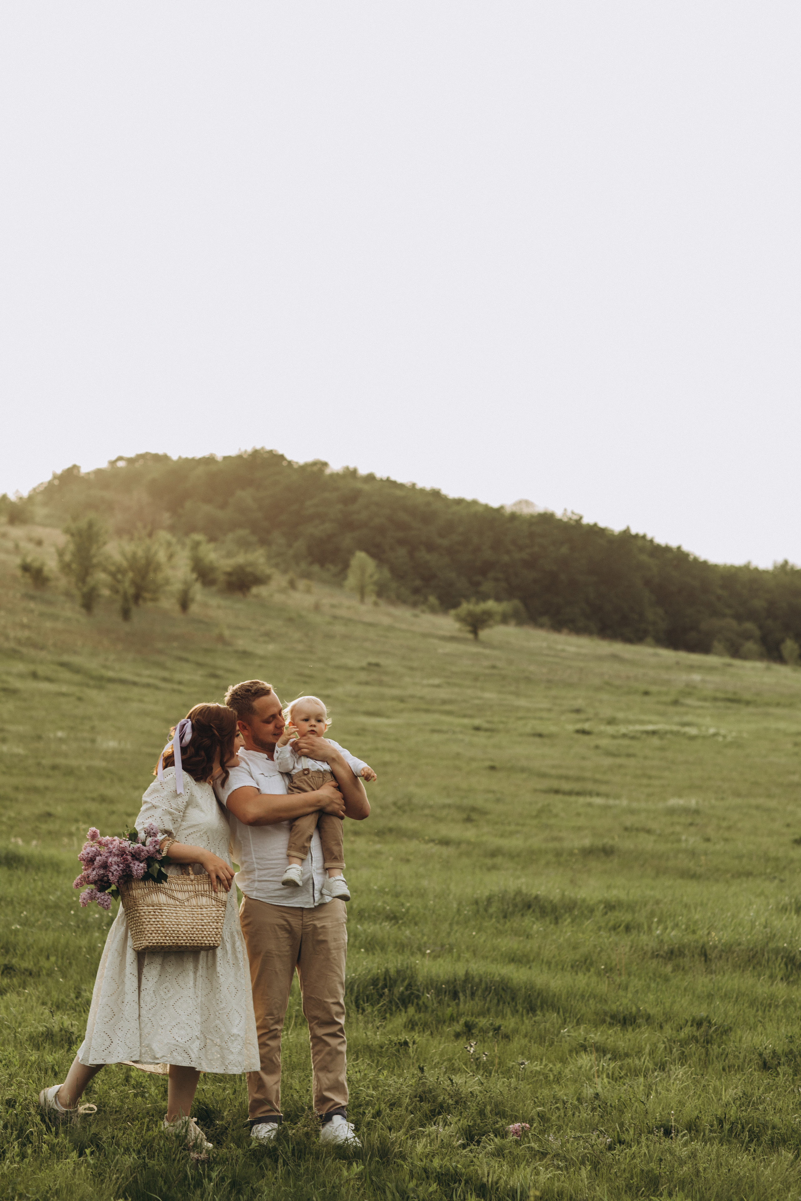 Захар, мама Света, папа Леша. Семейный фотограф Оля Гладченко
