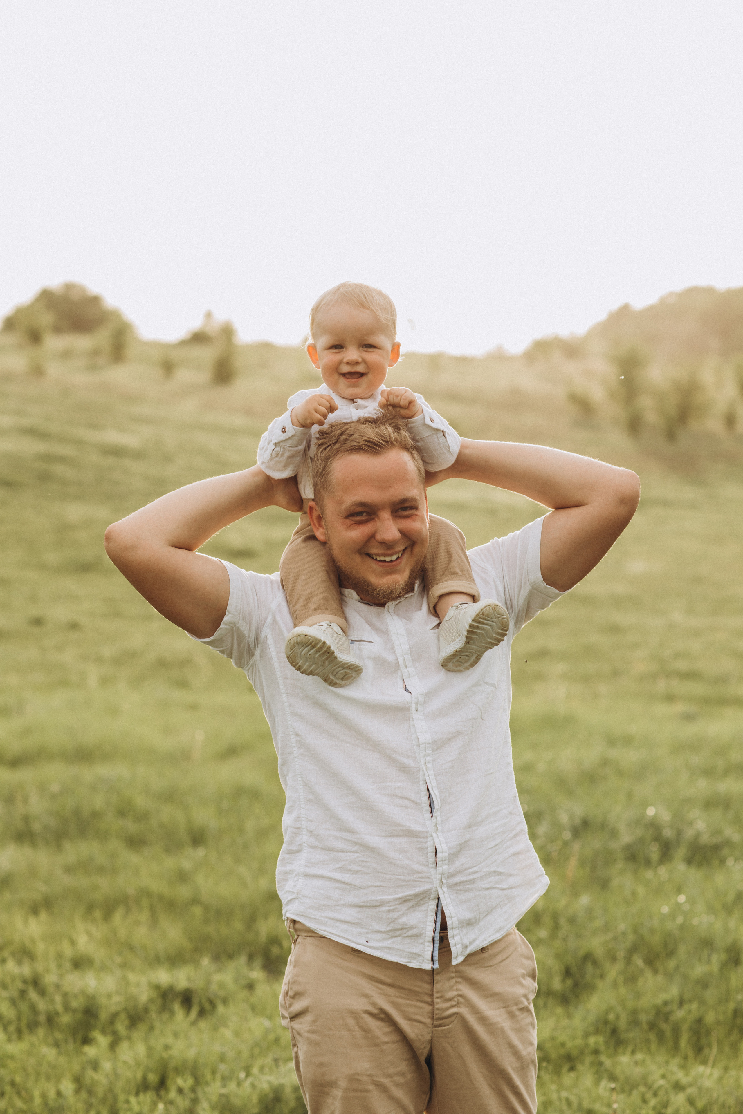 Захар, мама Света, папа Леша. Семейный фотограф Оля Гладченко