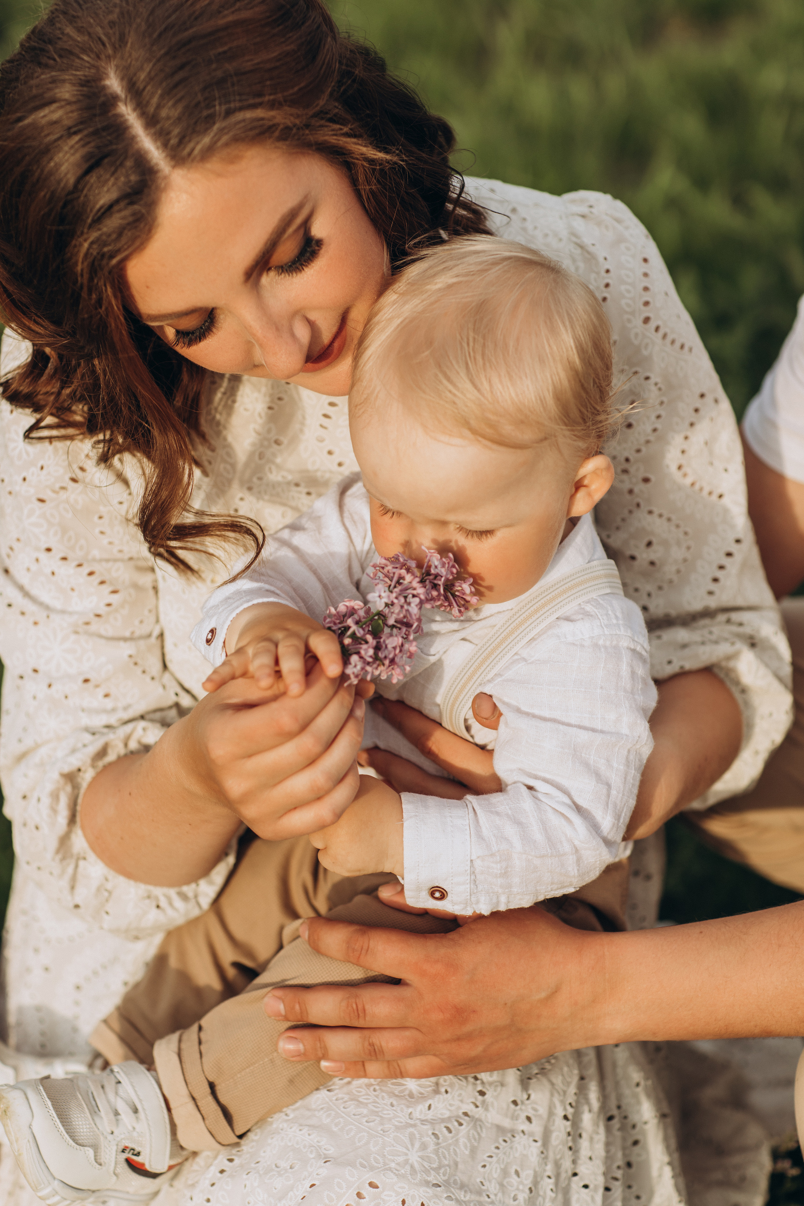 Захар, мама Света, папа Леша. Семейный фотограф Оля Гладченко