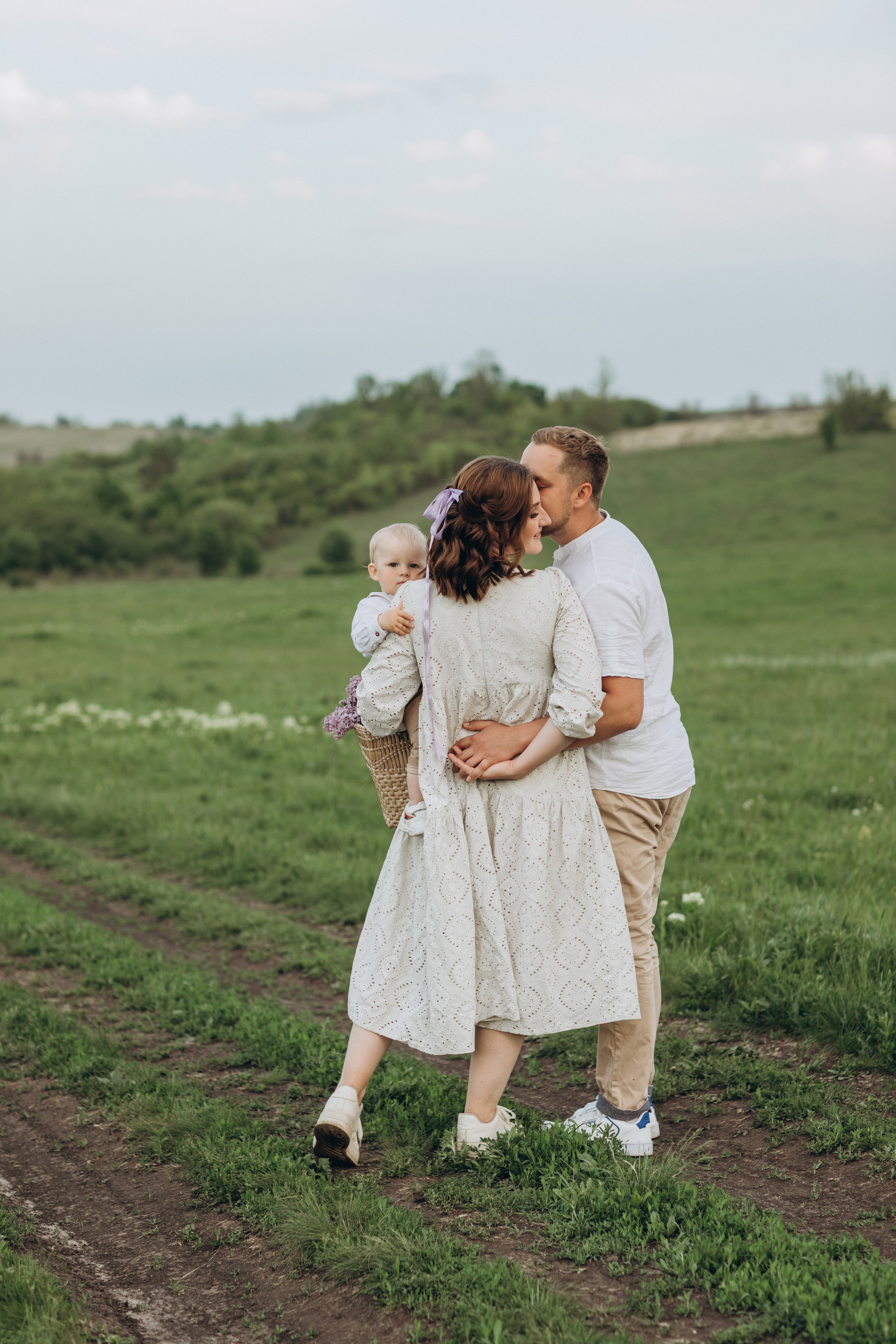Захар, мама Света, папа Леша. Семейный фотограф Оля Гладченко