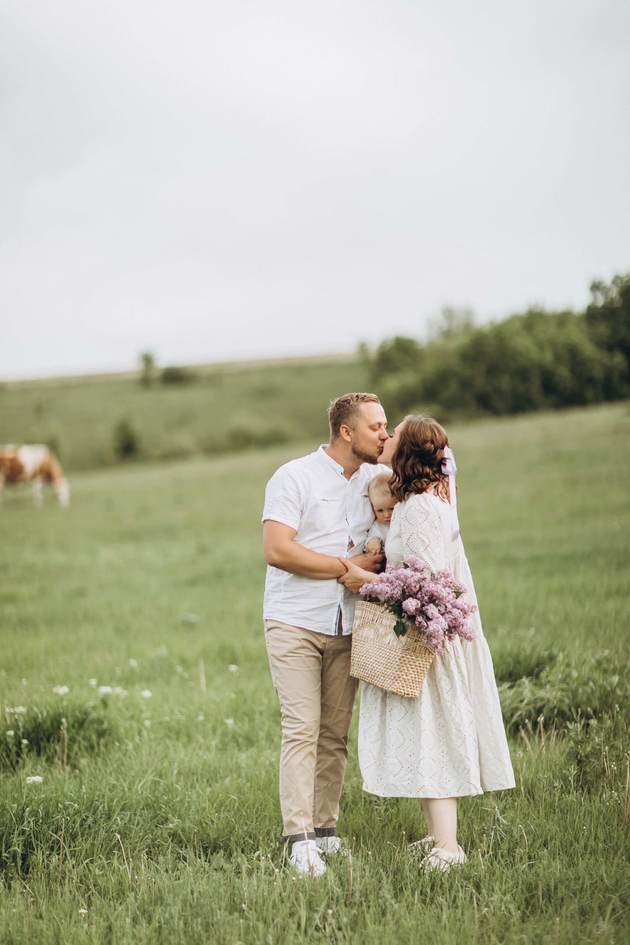 Захар, мама Света, папа Леша. Семейный фотограф Оля Гладченко