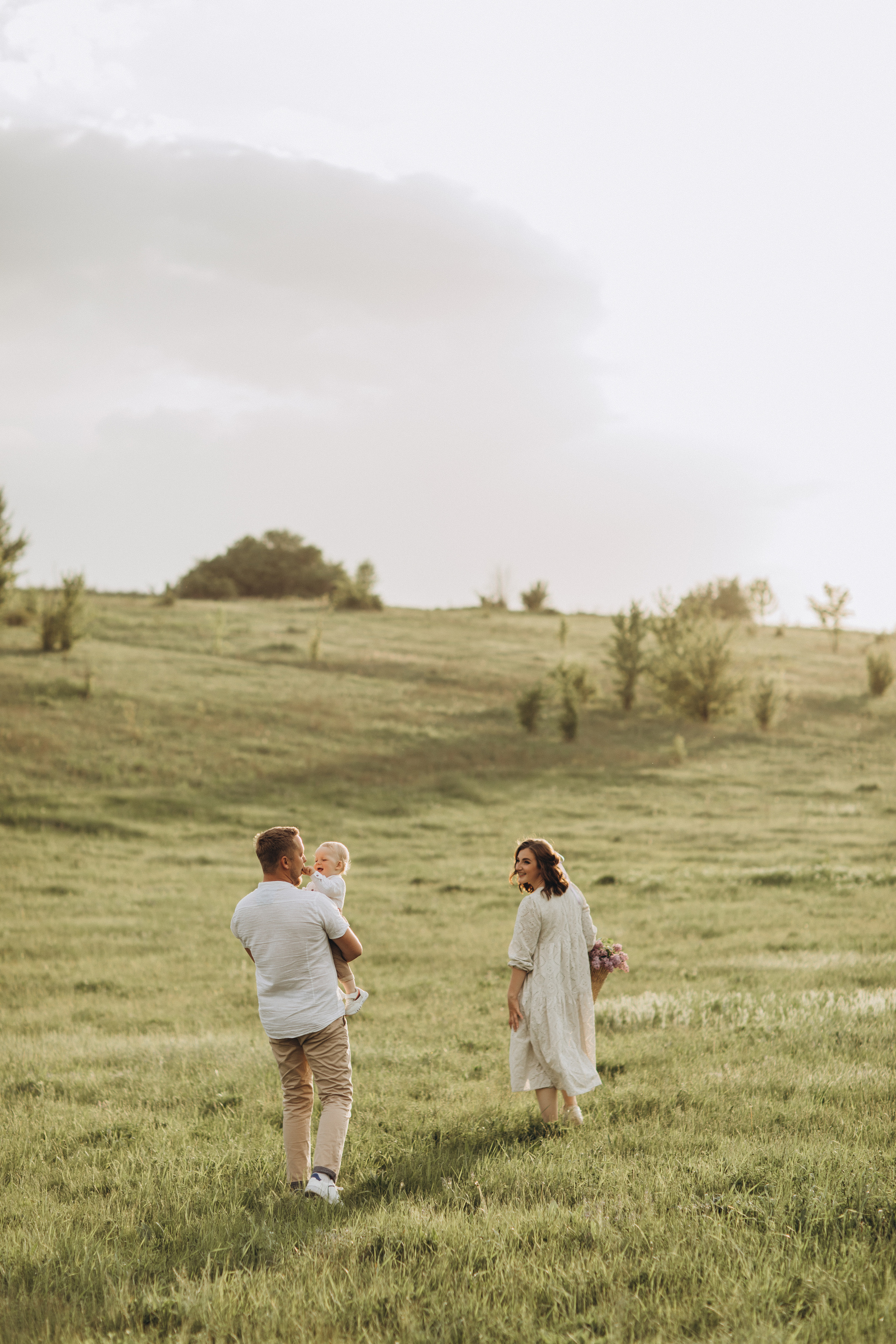 Захар, мама Света, папа Леша. Семейный фотограф Оля Гладченко