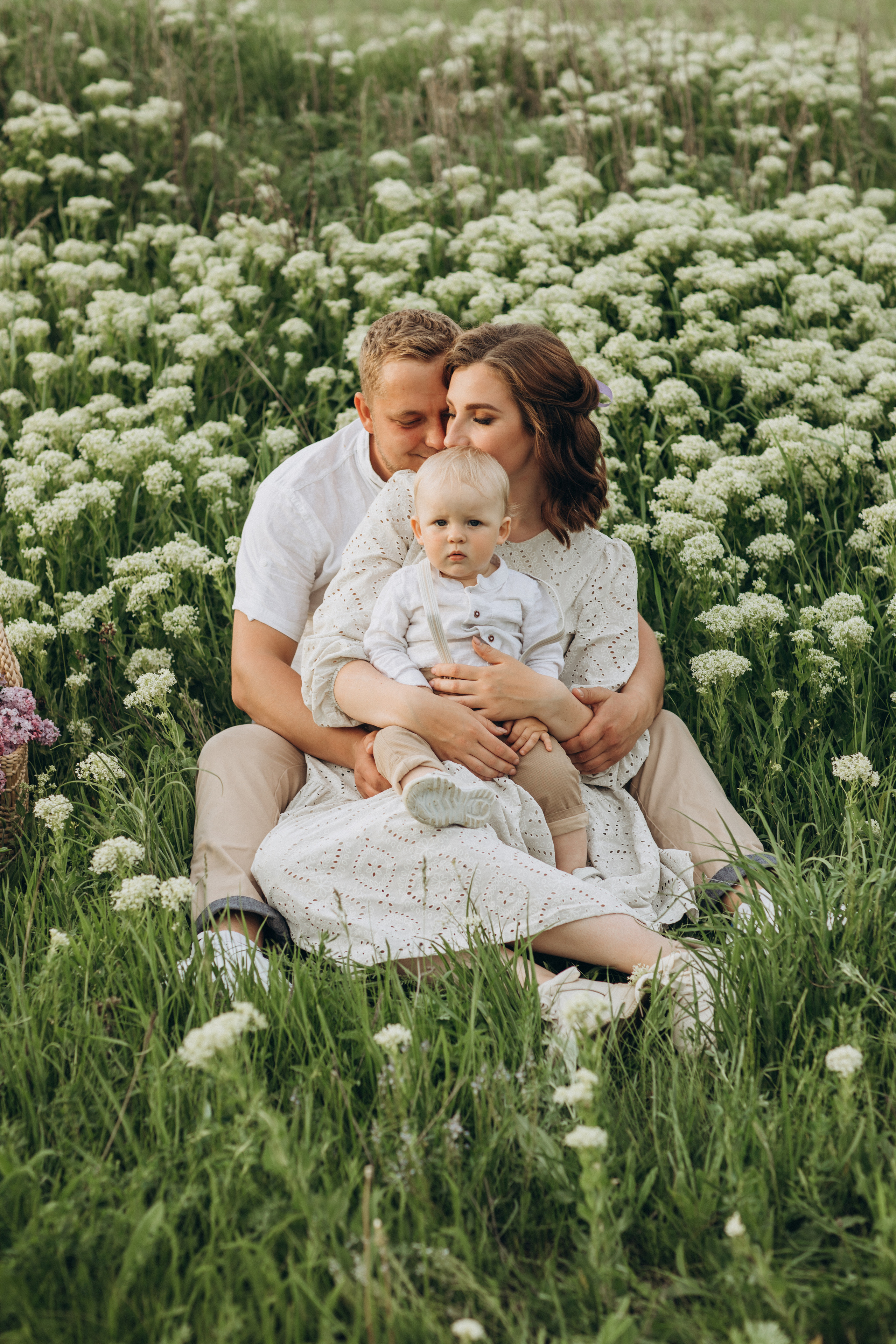 Захар, мама Света, папа Леша. Семейный фотограф Оля Гладченко