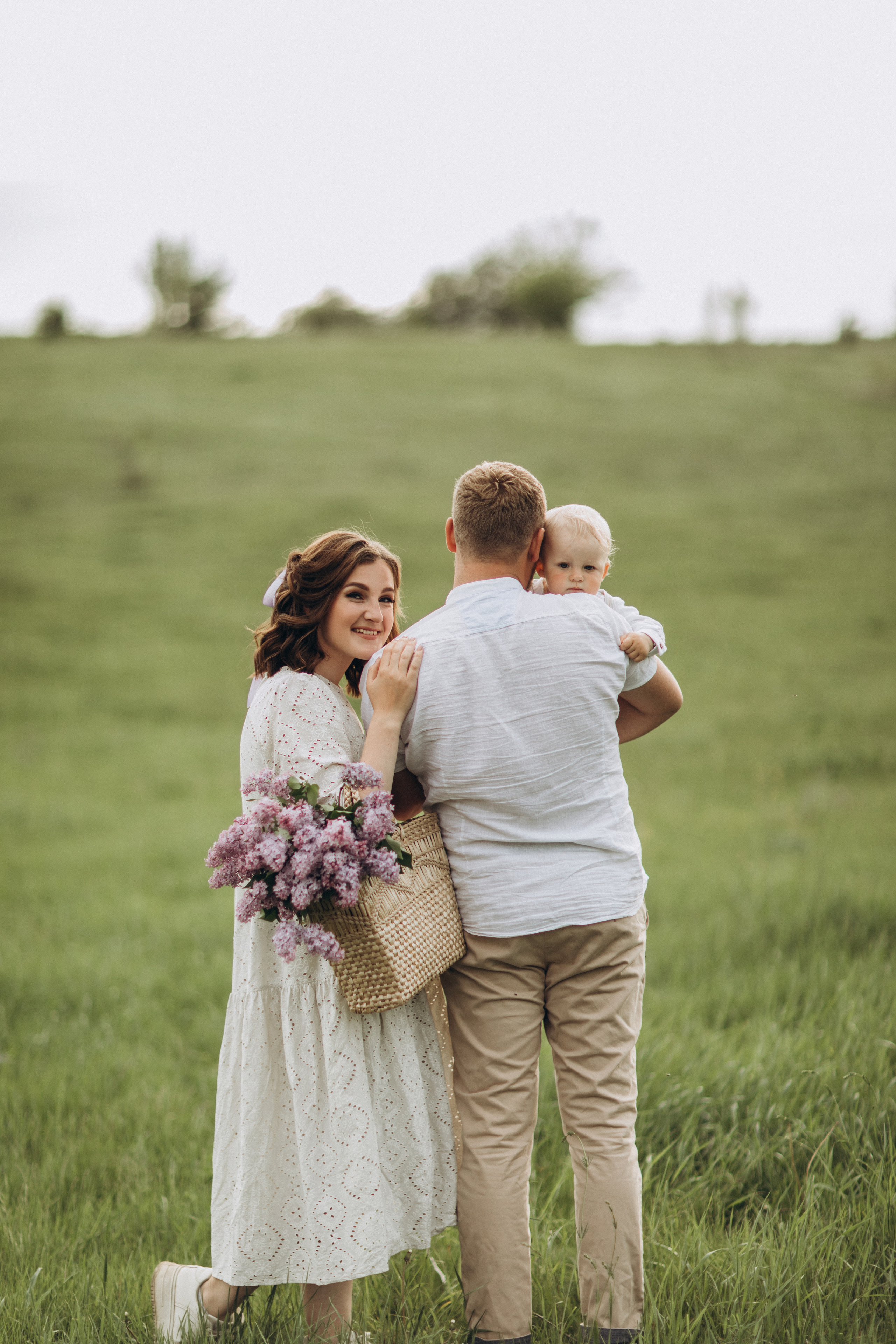 Захар, мама Света, папа Леша. Семейный фотограф Оля Гладченко