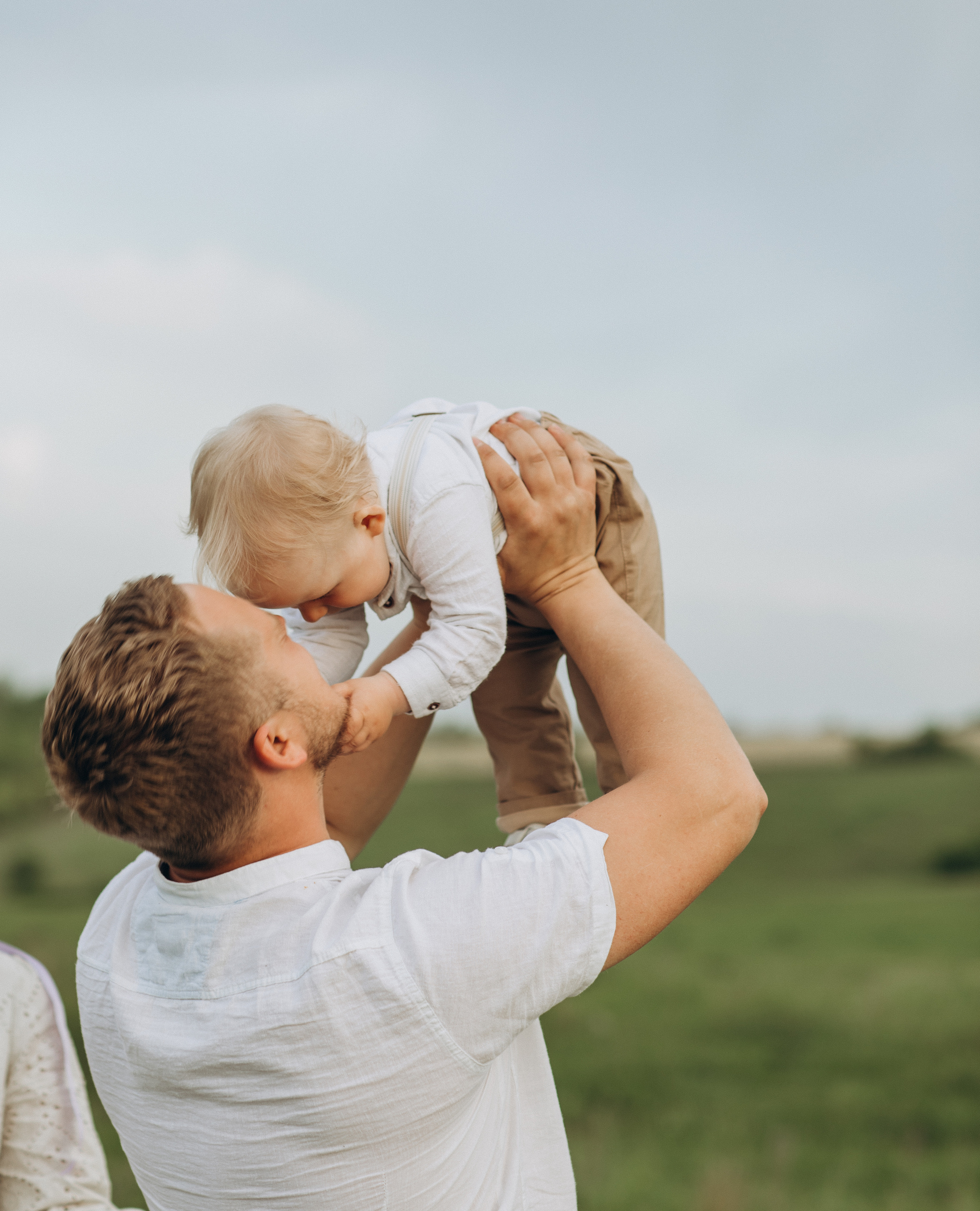Захар, мама Света, папа Леша. Семейный фотограф Оля Гладченко