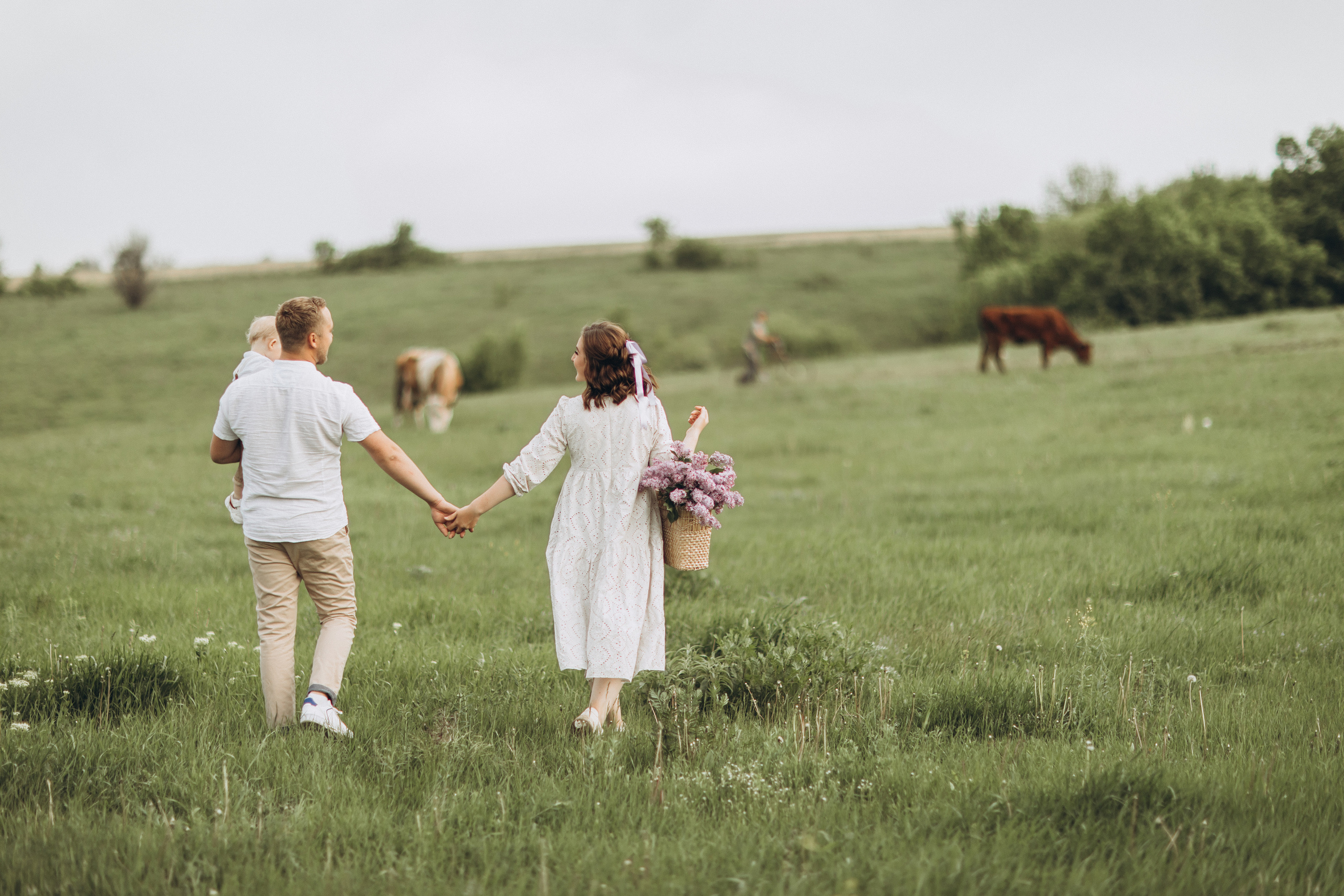 Захар, мама Света, папа Леша. Семейный фотограф Оля Гладченко