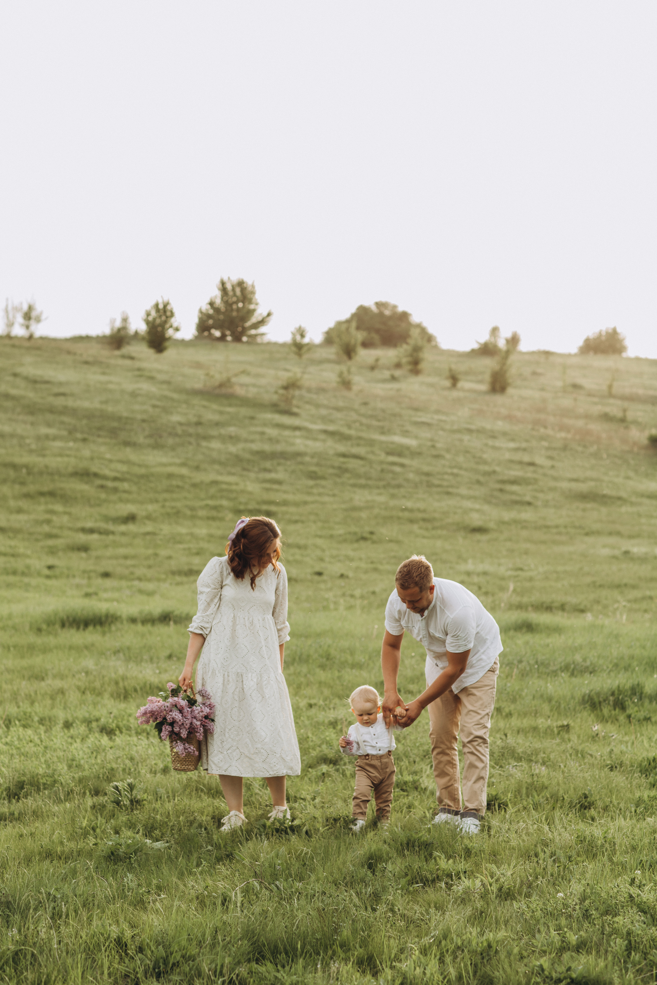 Захар, мама Света, папа Леша. Семейный фотограф Оля Гладченко