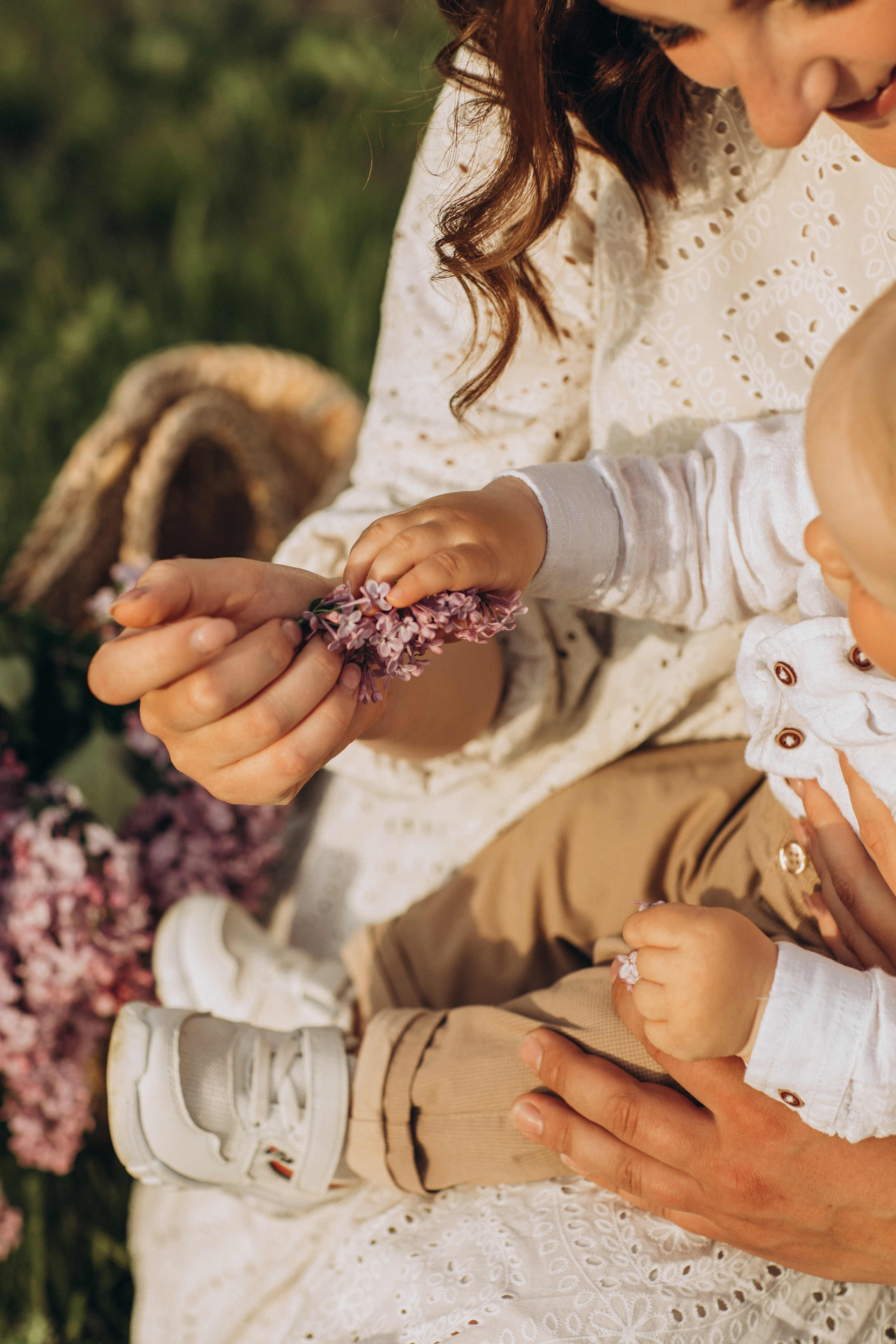 Захар, мама Света, папа Леша. Семейный фотограф Оля Гладченко