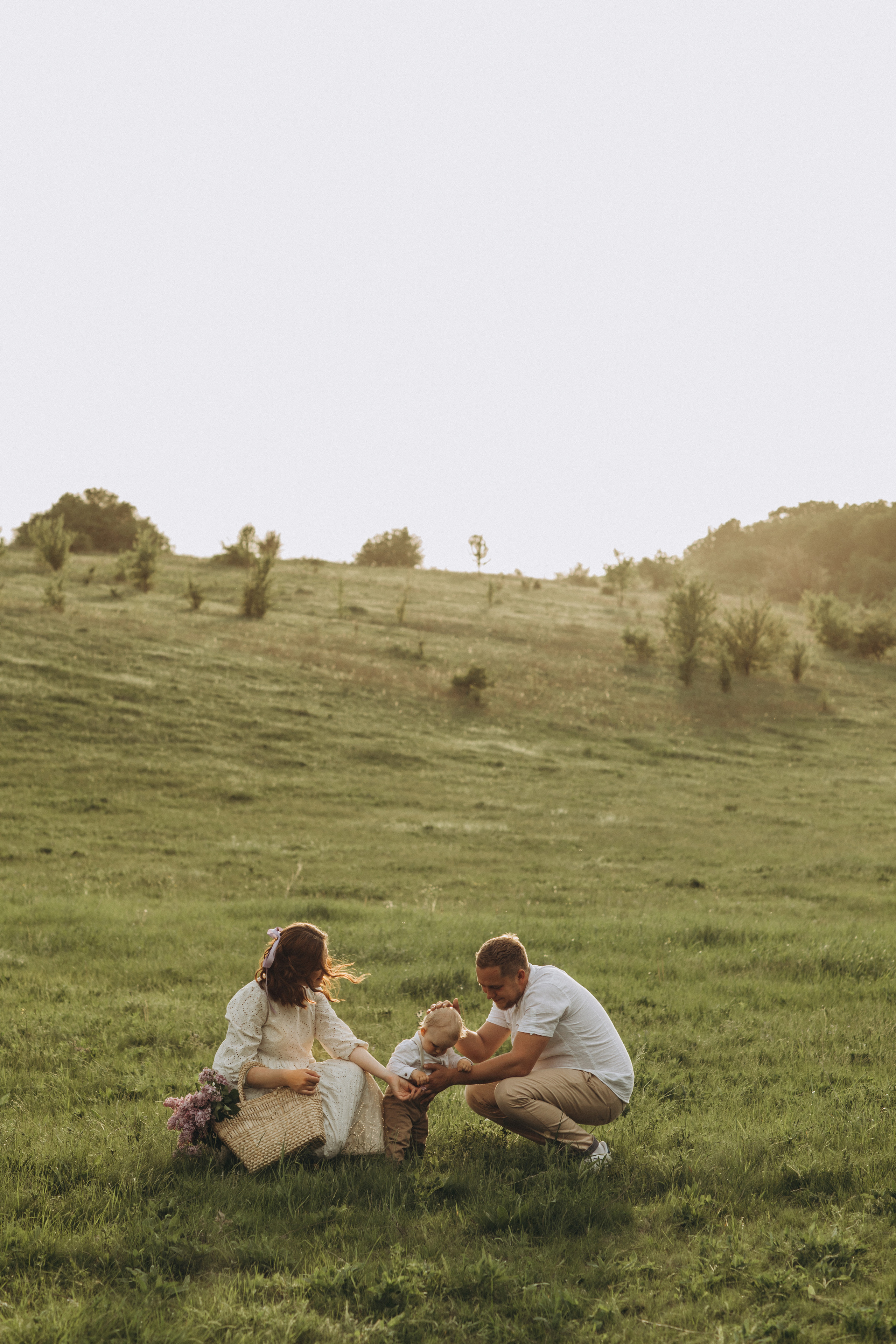 Захар, мама Света, папа Леша. Семейный фотограф Оля Гладченко
