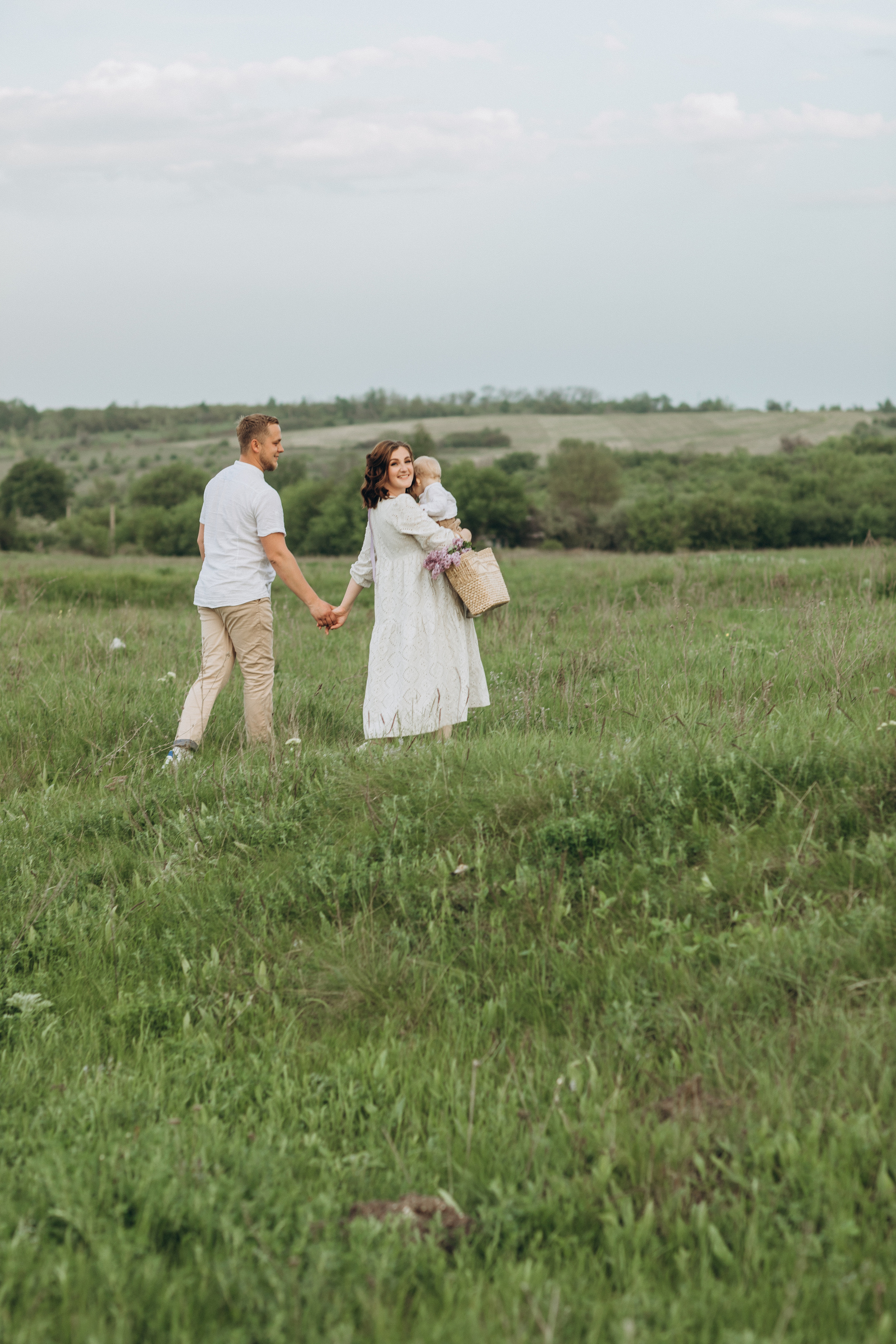 Захар, мама Света, папа Леша. Семейный фотограф Оля Гладченко