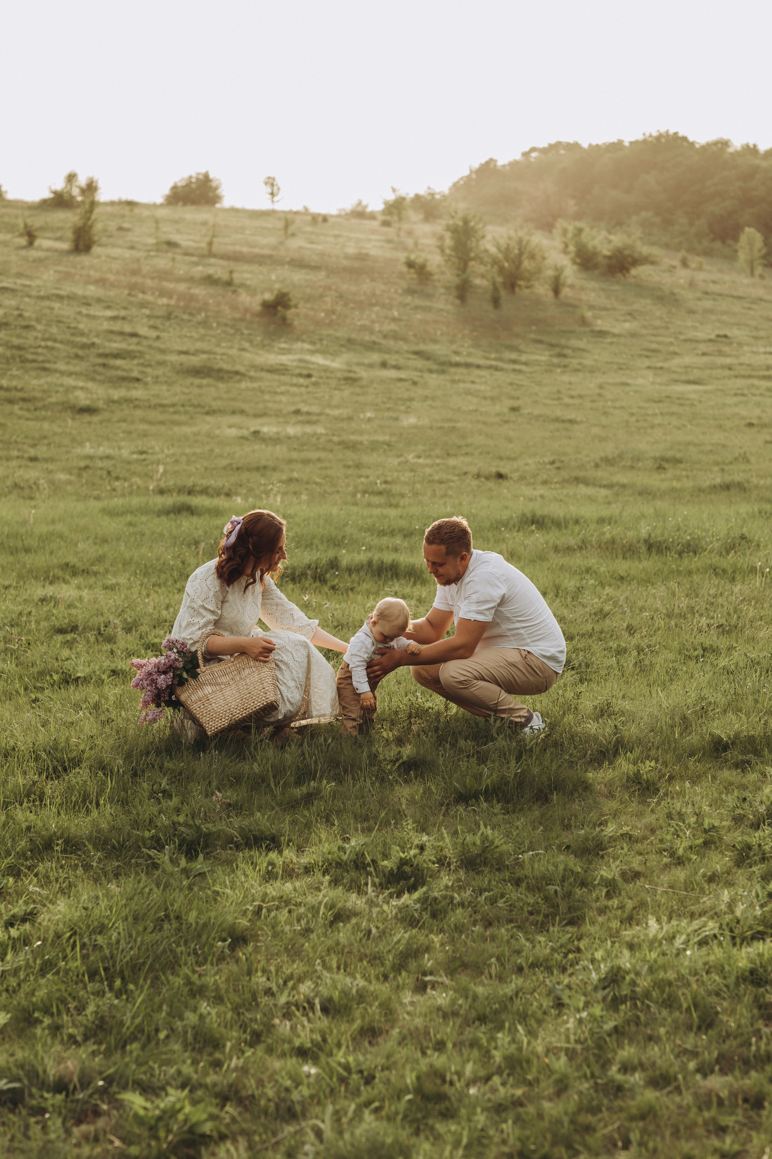 Захар, мама Света, папа Леша. Семейный фотограф Оля Гладченко