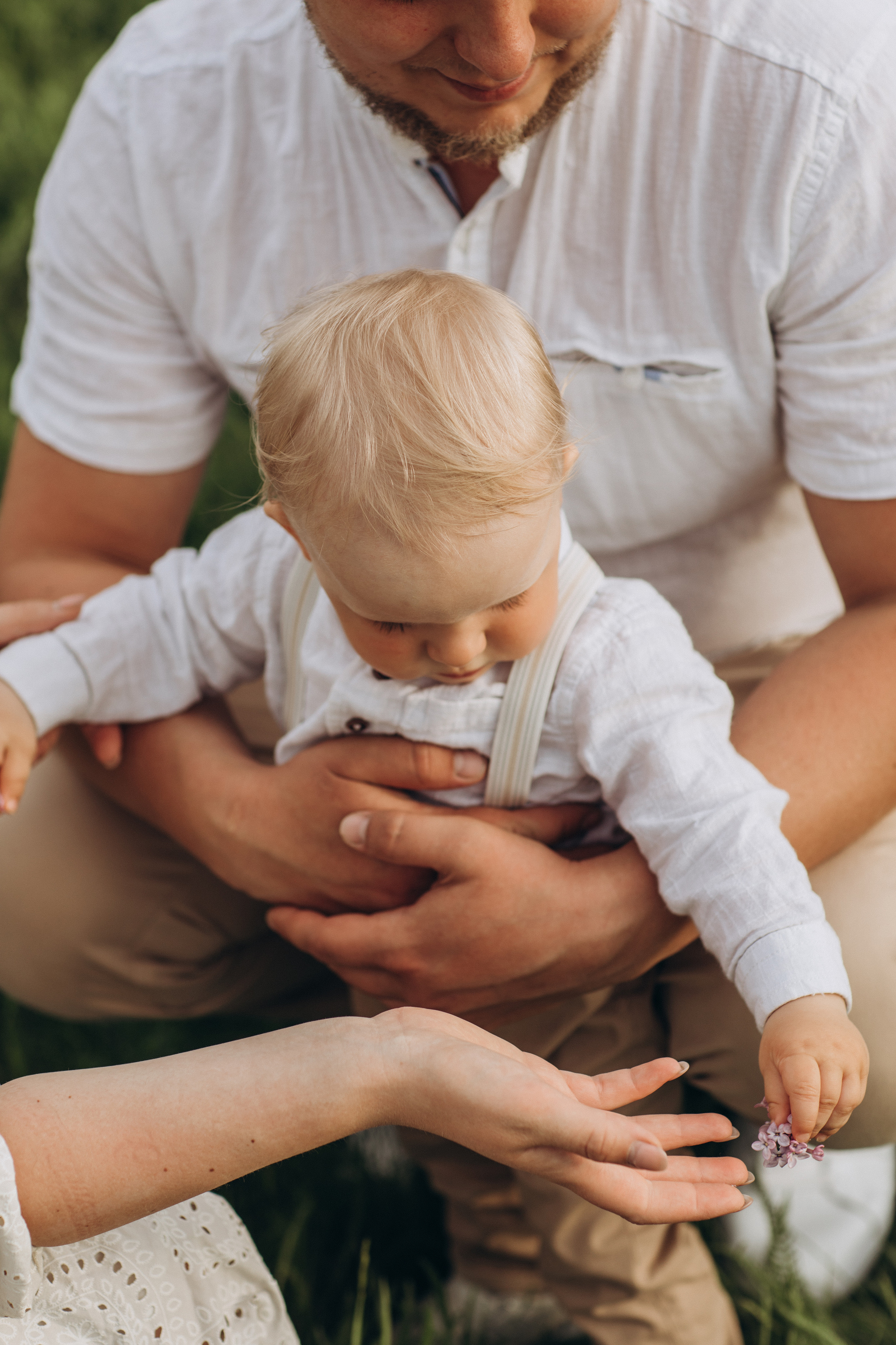 Захар, мама Света, папа Леша. Семейный фотограф Оля Гладченко