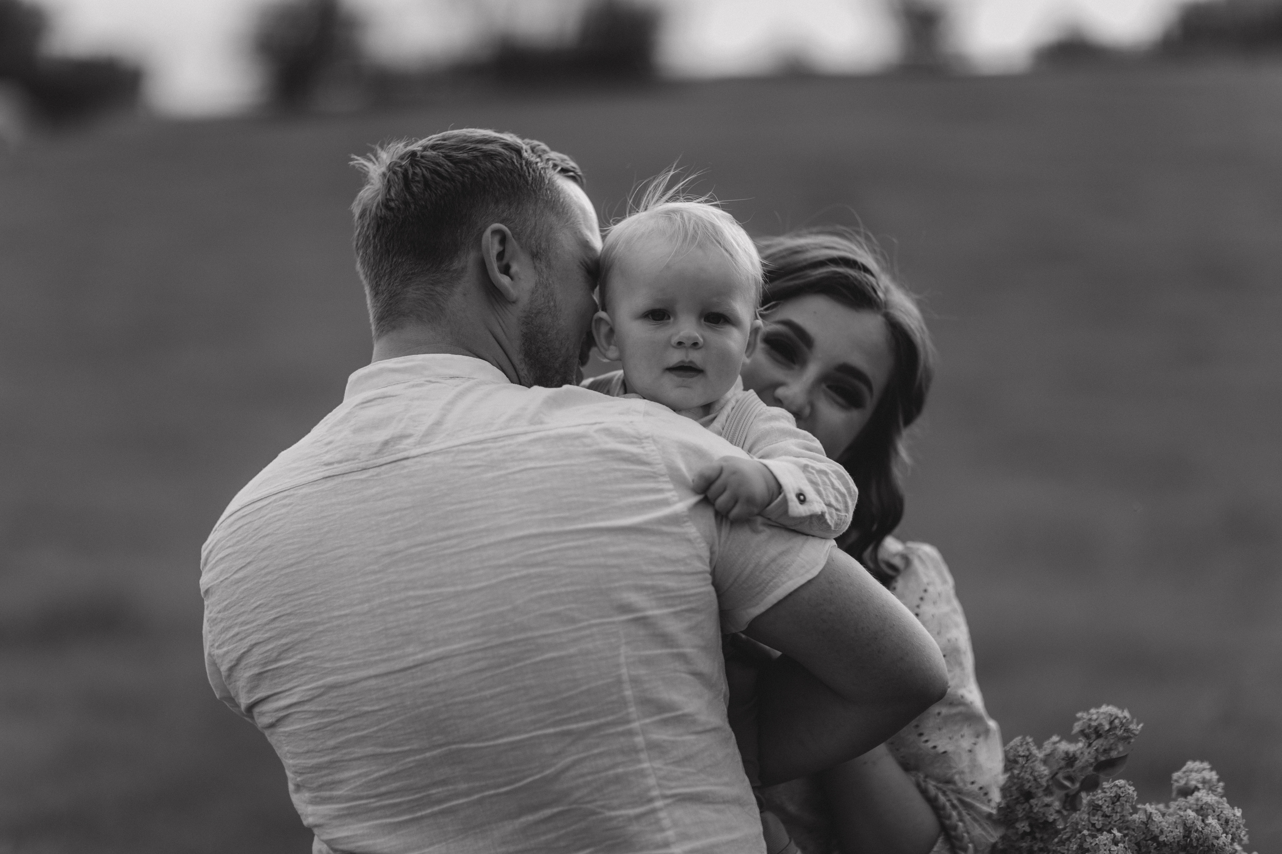 Захар, мама Света, папа Леша. Семейный фотограф Оля Гладченко