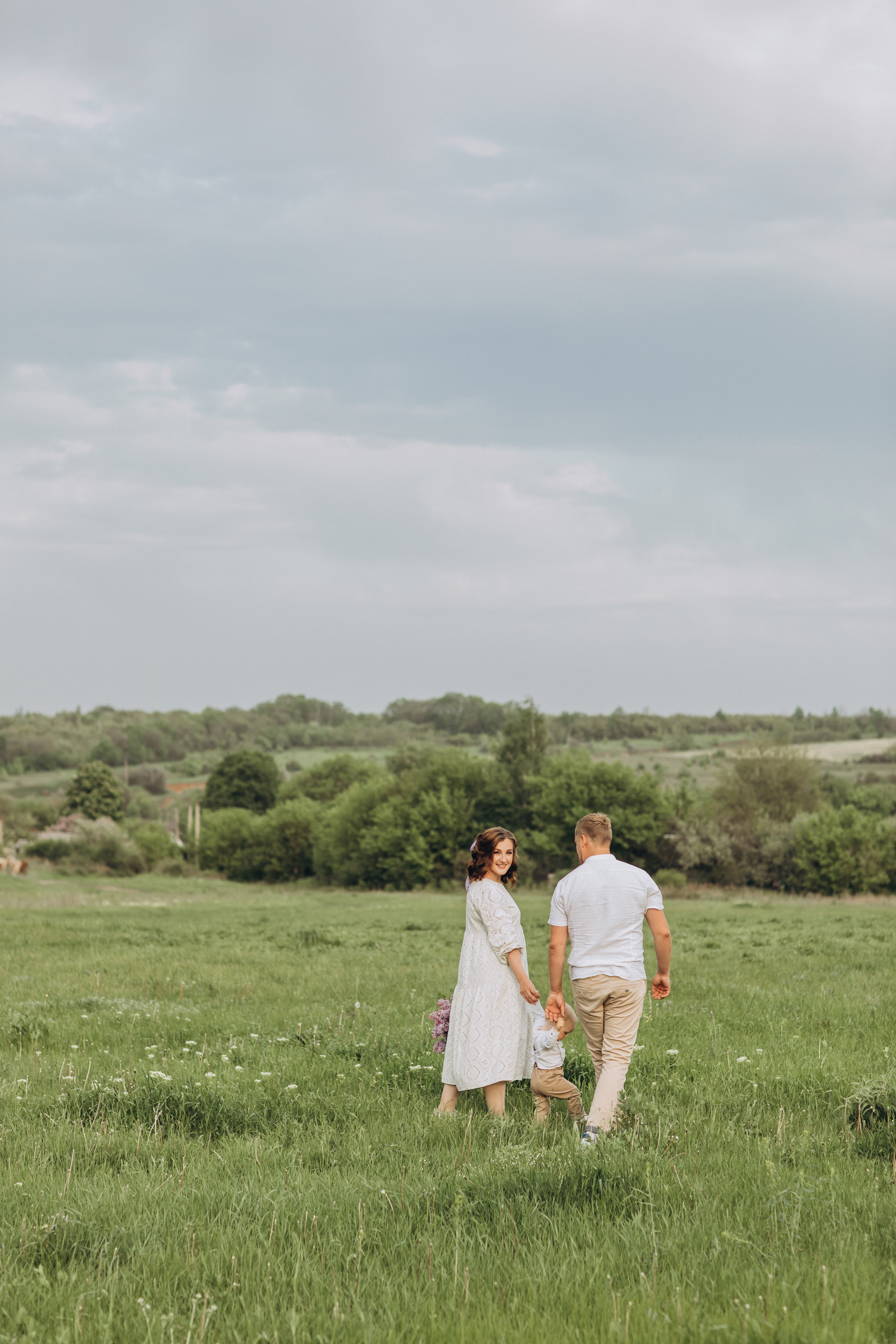 Захар, мама Света, папа Леша. Семейный фотограф Оля Гладченко