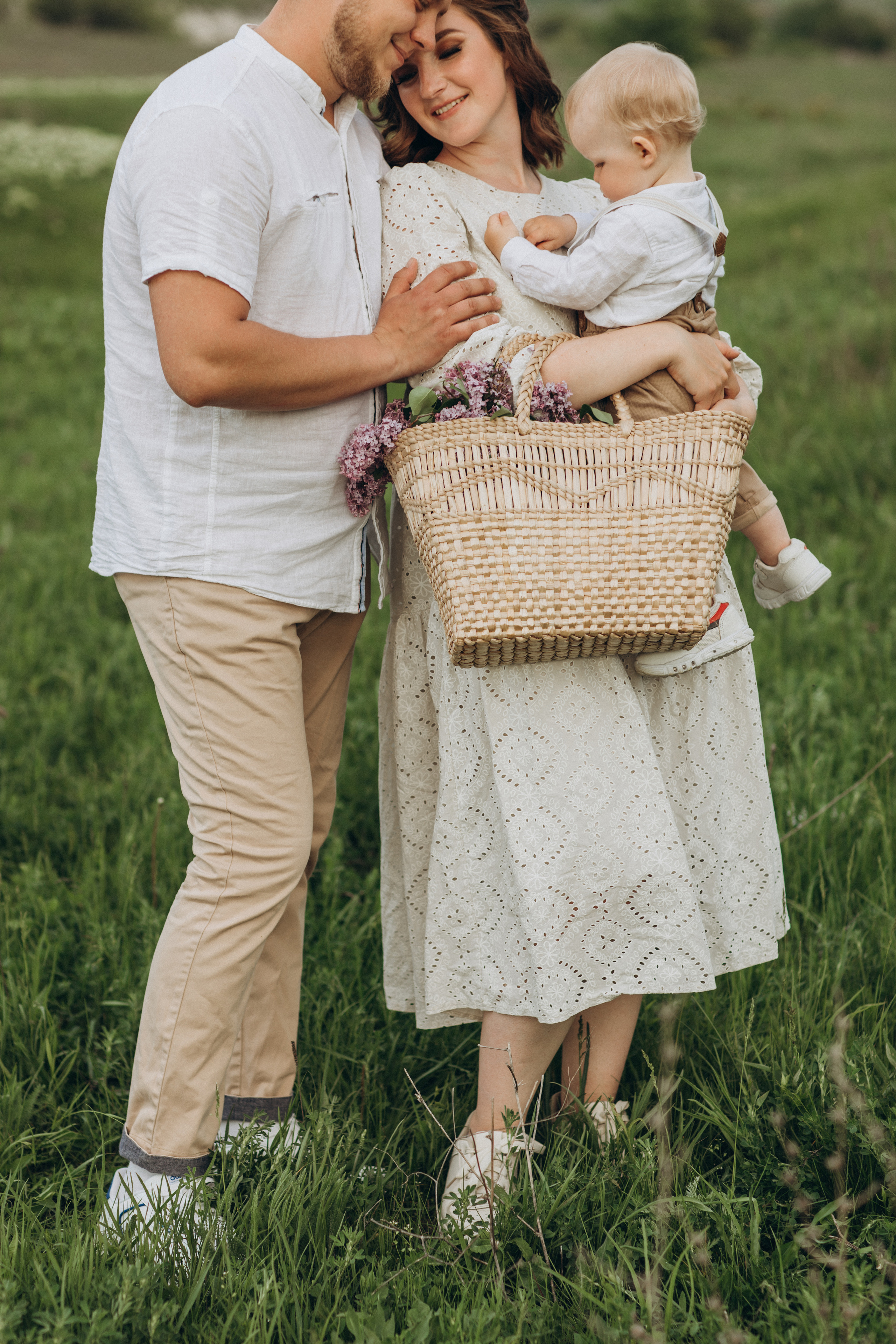 Захар, мама Света, папа Леша. Семейный фотограф Оля Гладченко