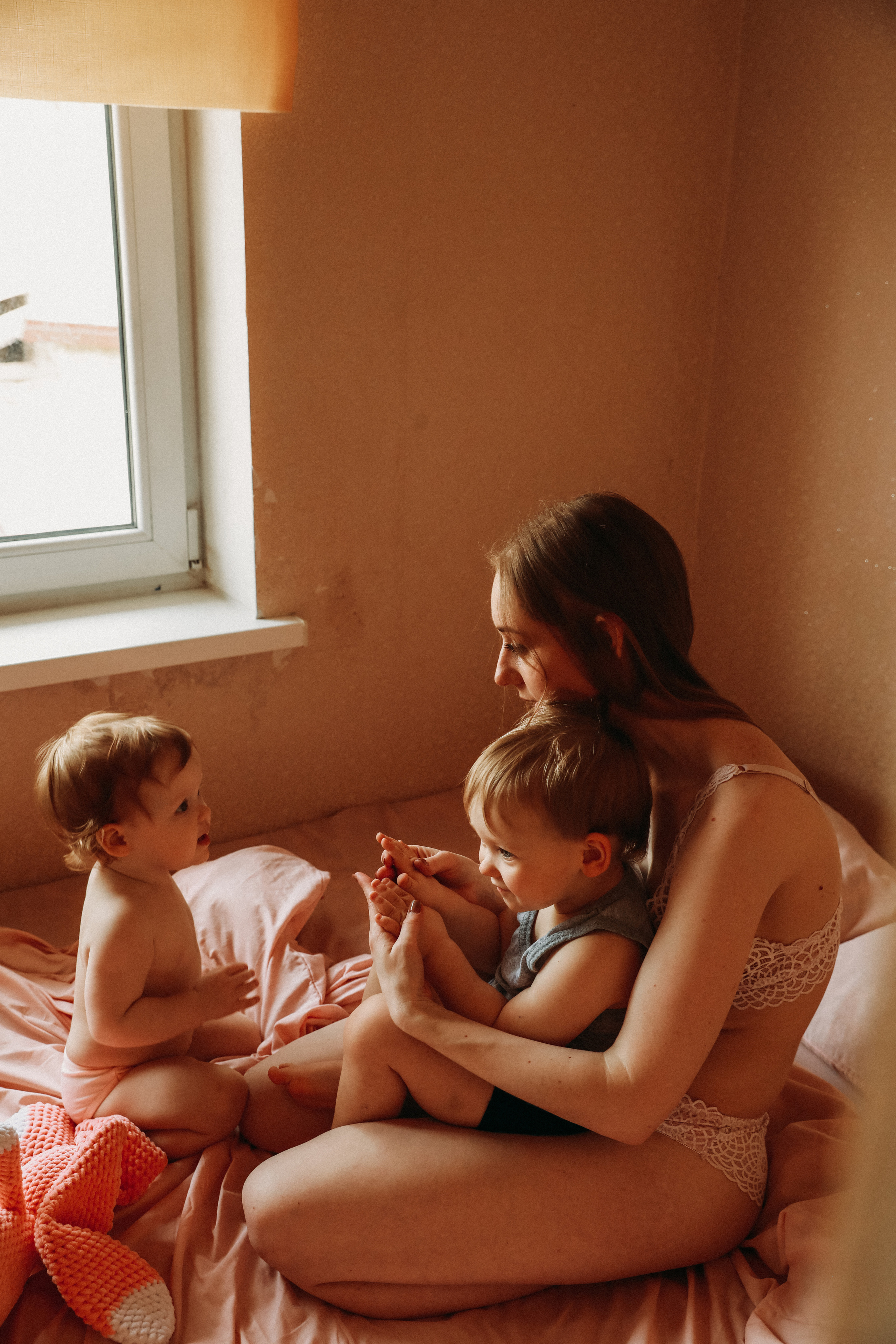 Мама и детки. Семейный фотограф Оля Гладченко