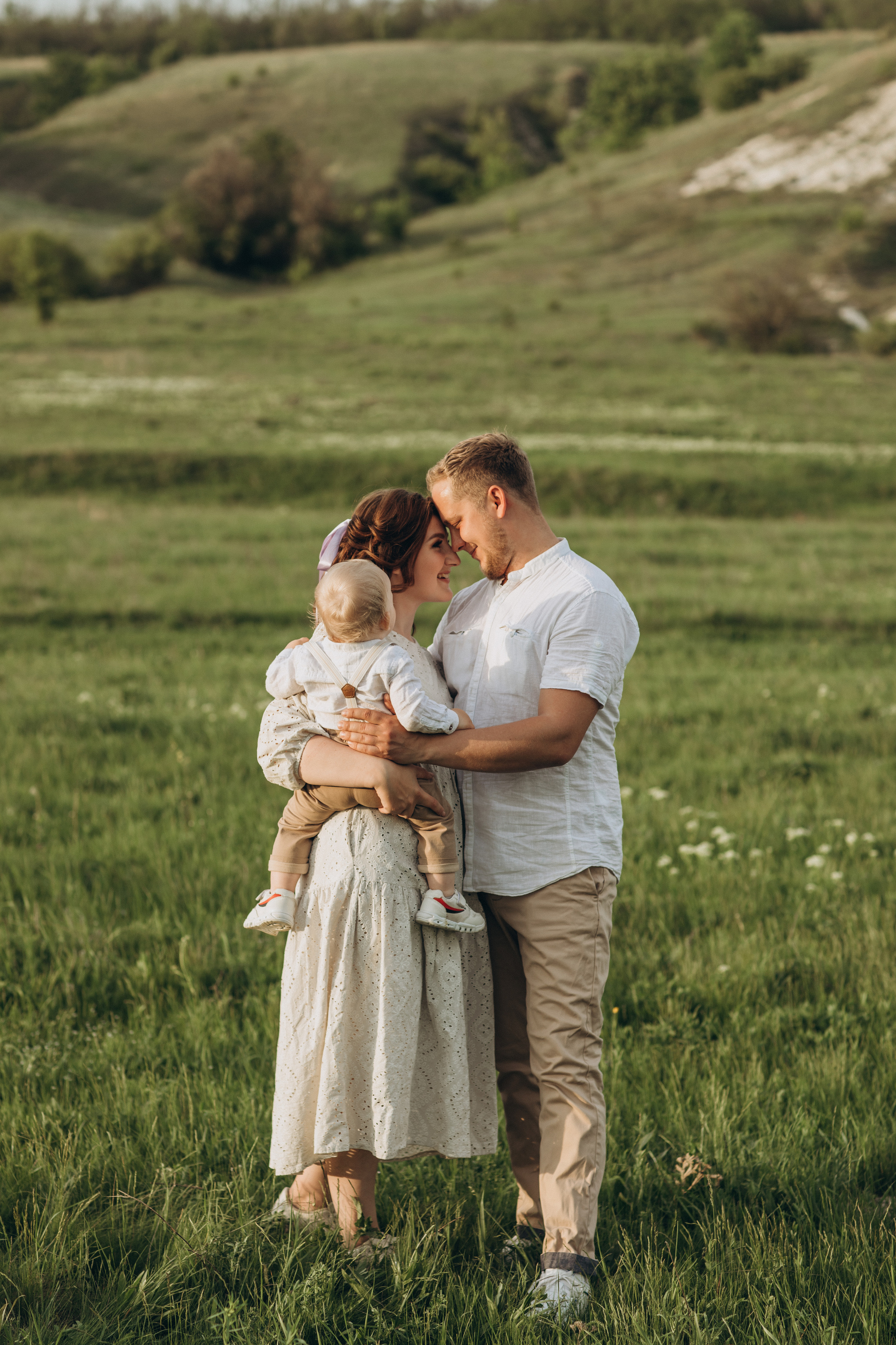 Захар, мама Света, папа Леша. Семейный фотограф Оля Гладченко