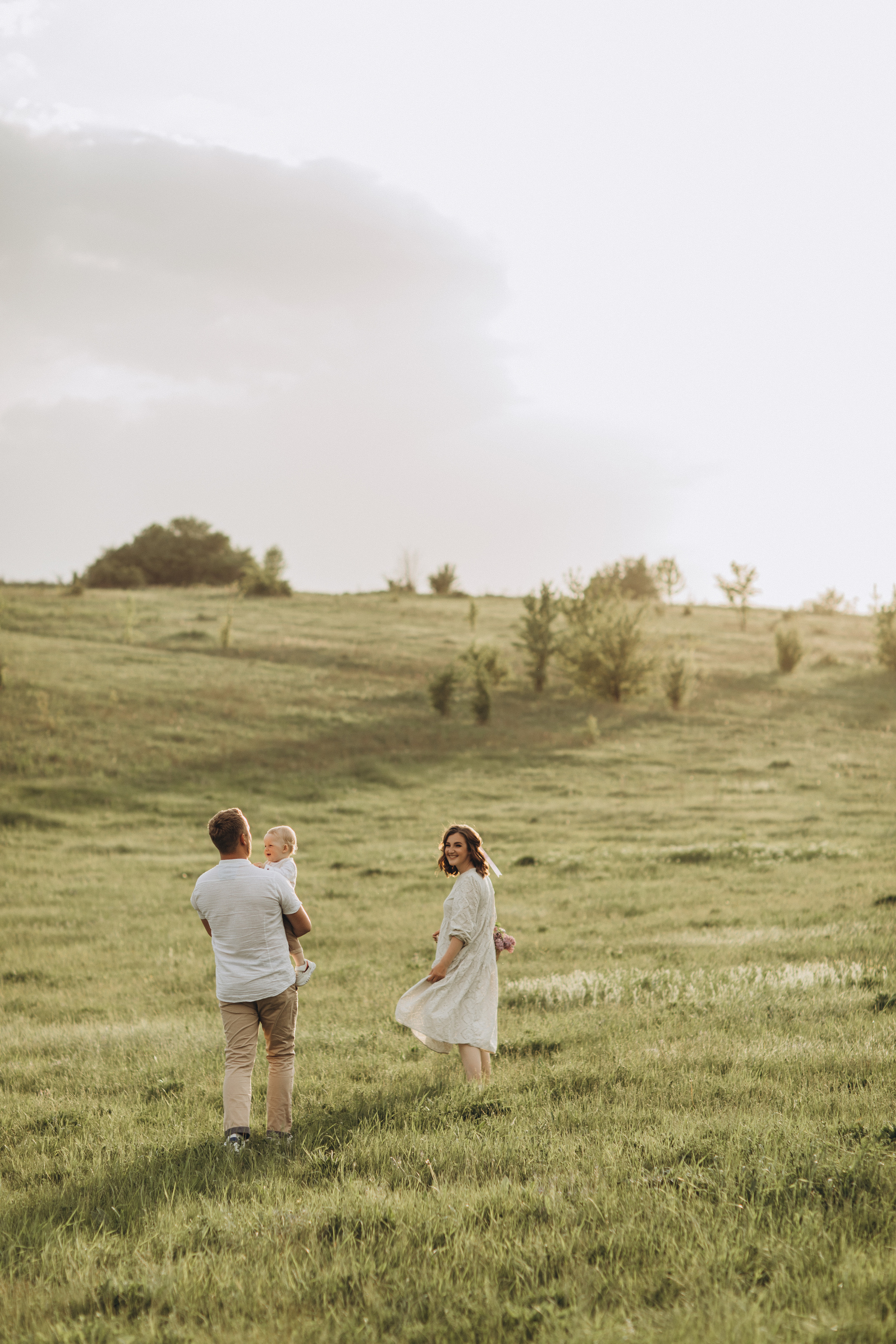 Захар, мама Света, папа Леша. Семейный фотограф Оля Гладченко