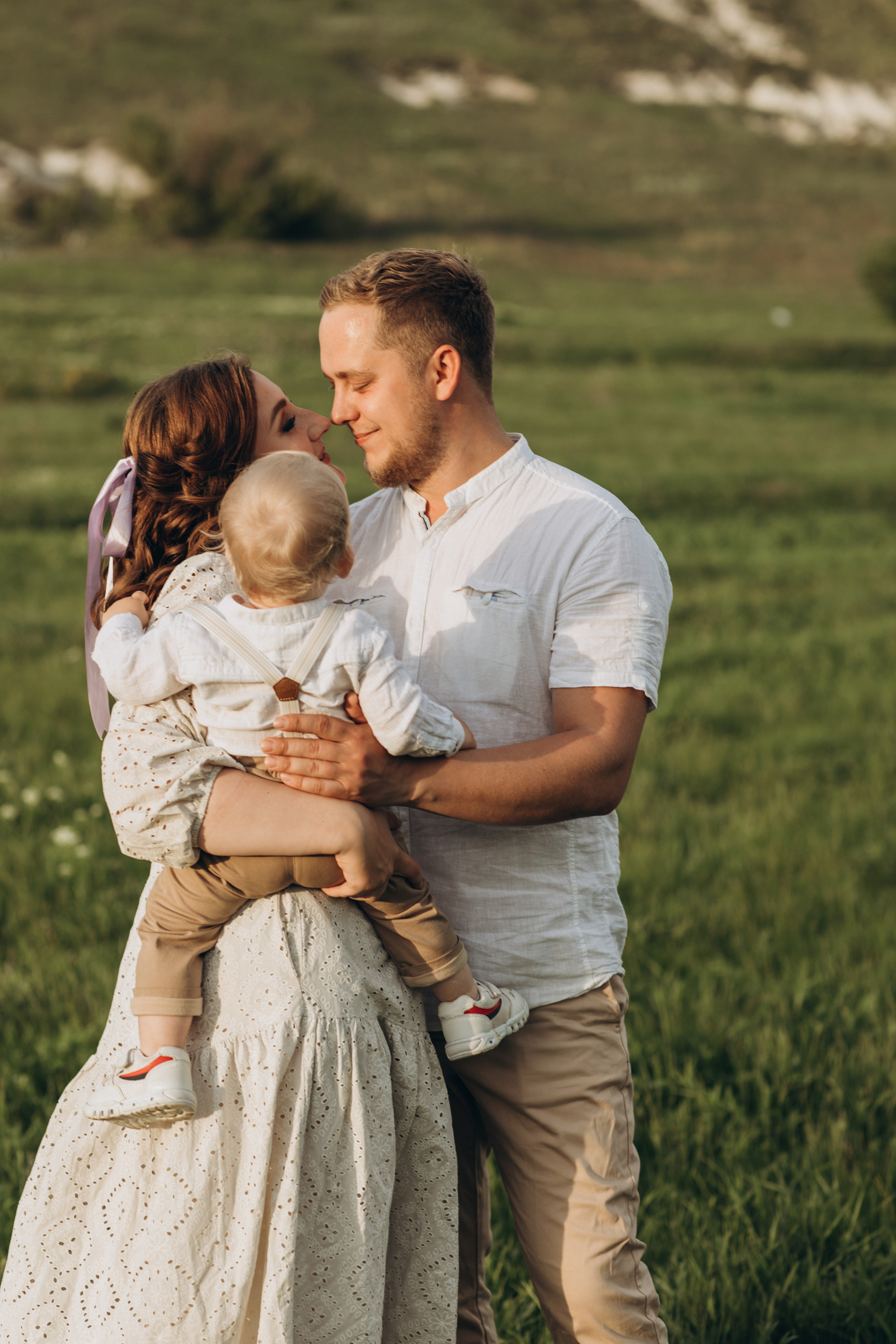 Захар, мама Света, папа Леша. Семейный фотограф Оля Гладченко