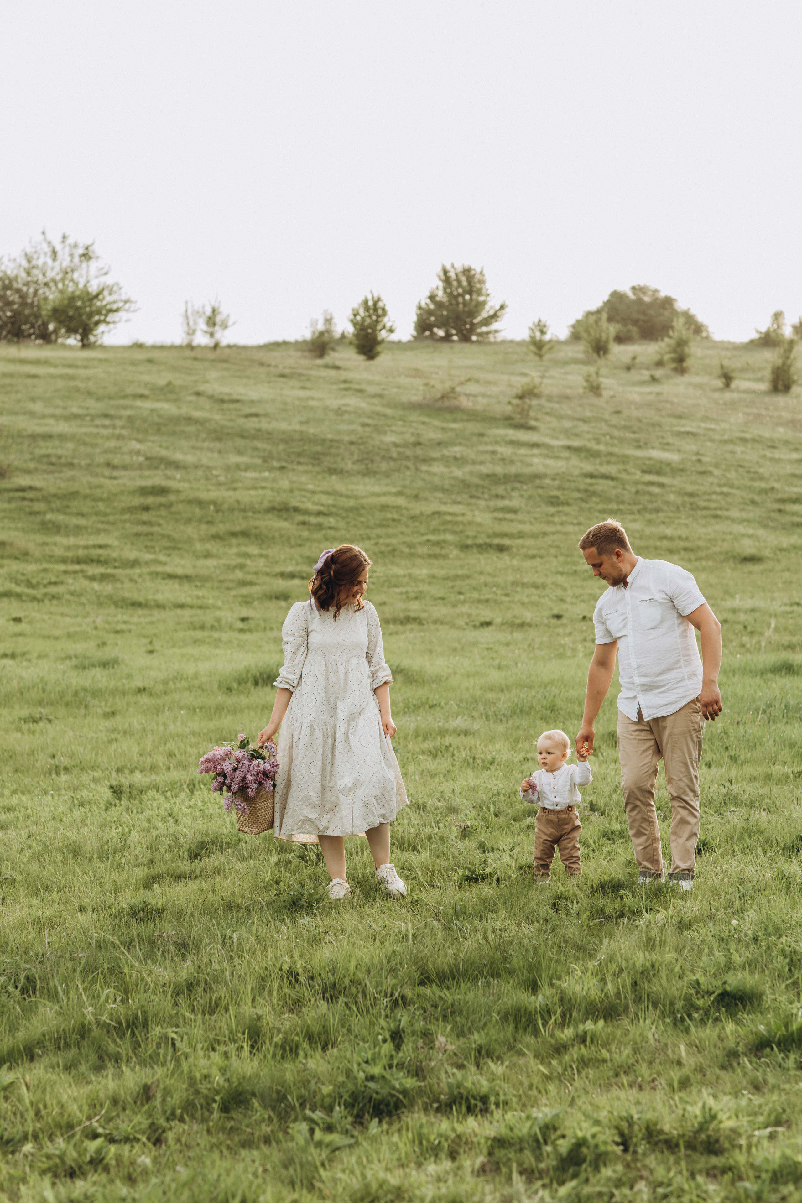 Захар, мама Света, папа Леша. Семейный фотограф Оля Гладченко