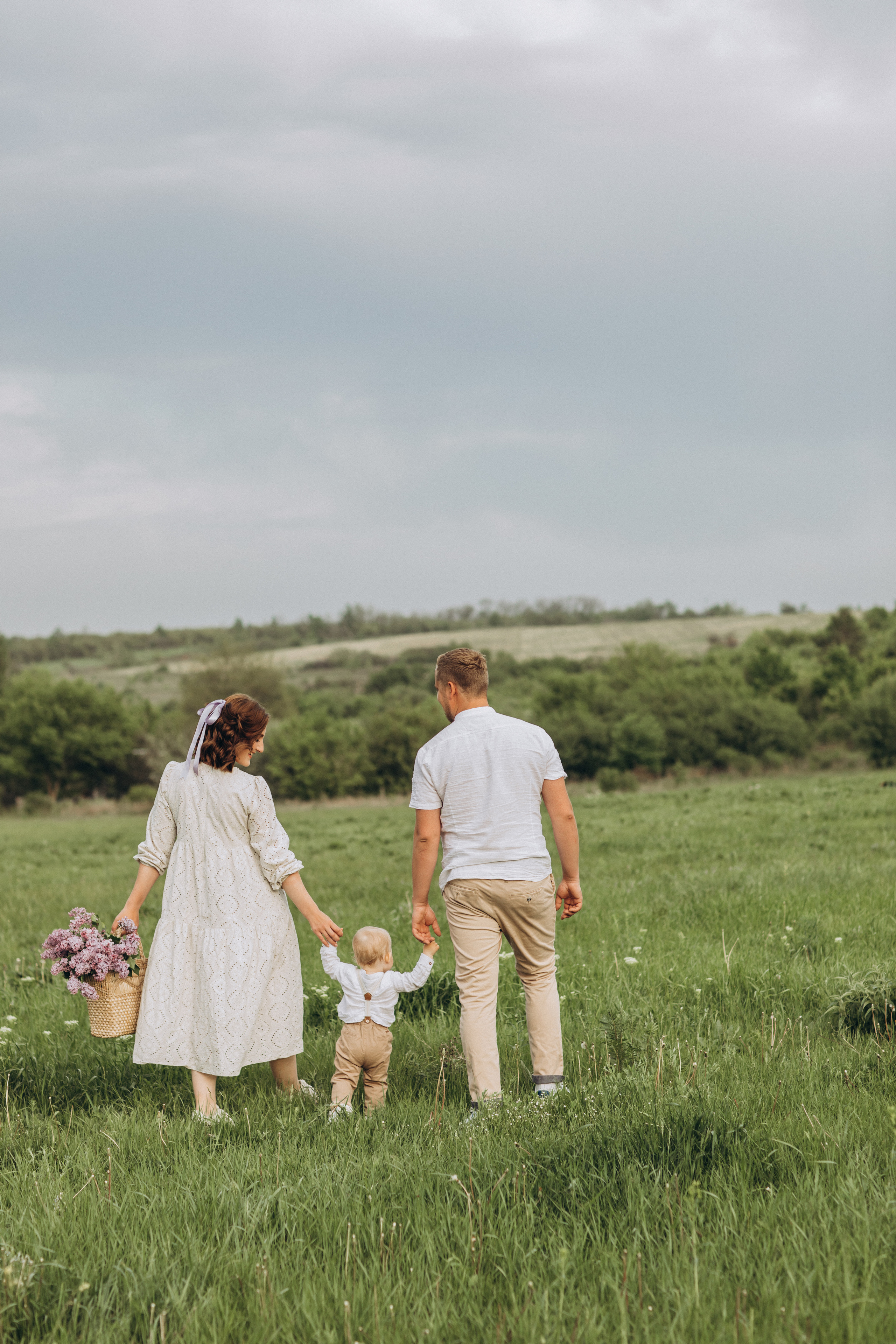 Захар, мама Света, папа Леша. Семейный фотограф Оля Гладченко