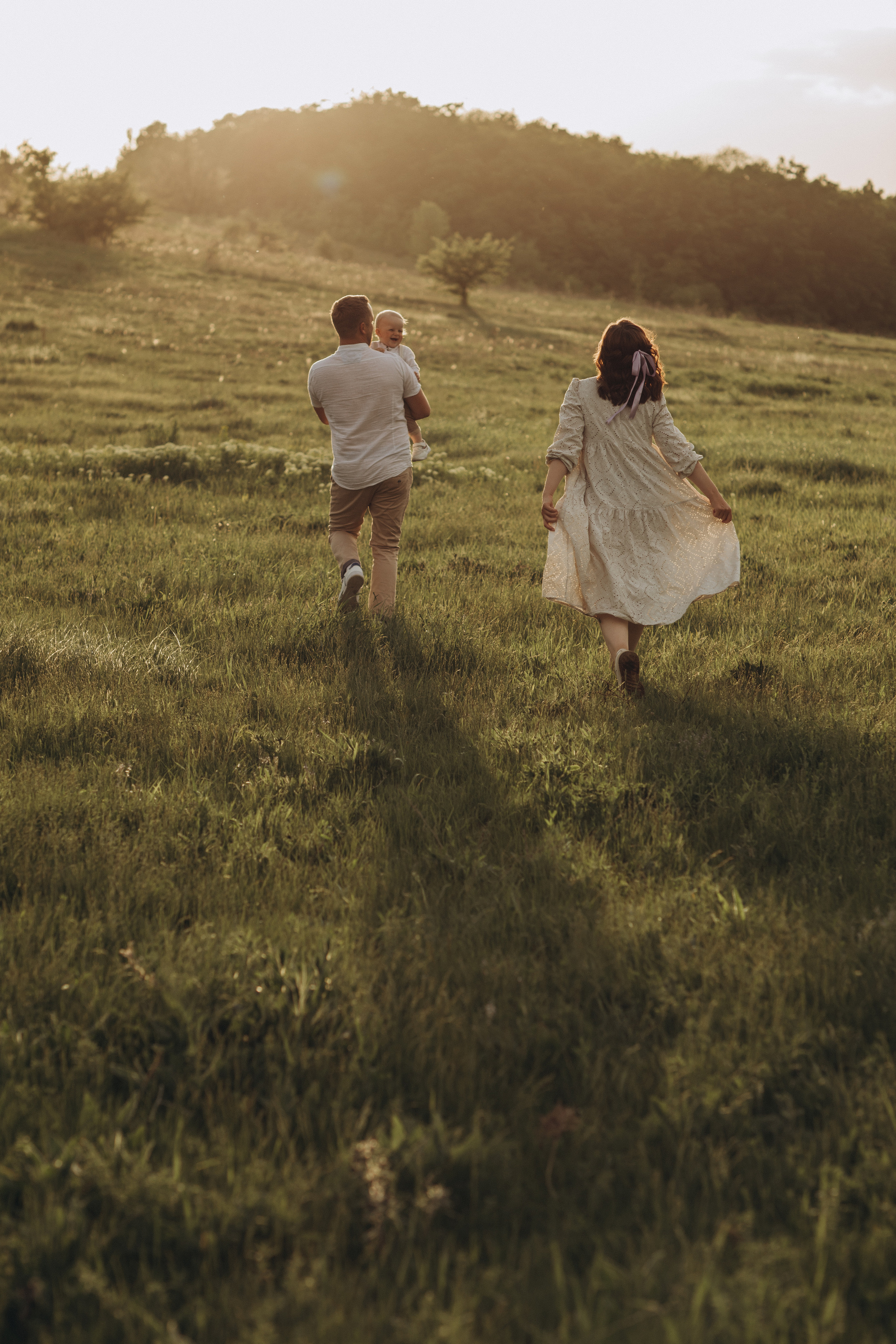 Захар, мама Света, папа Леша. Семейный фотограф Оля Гладченко