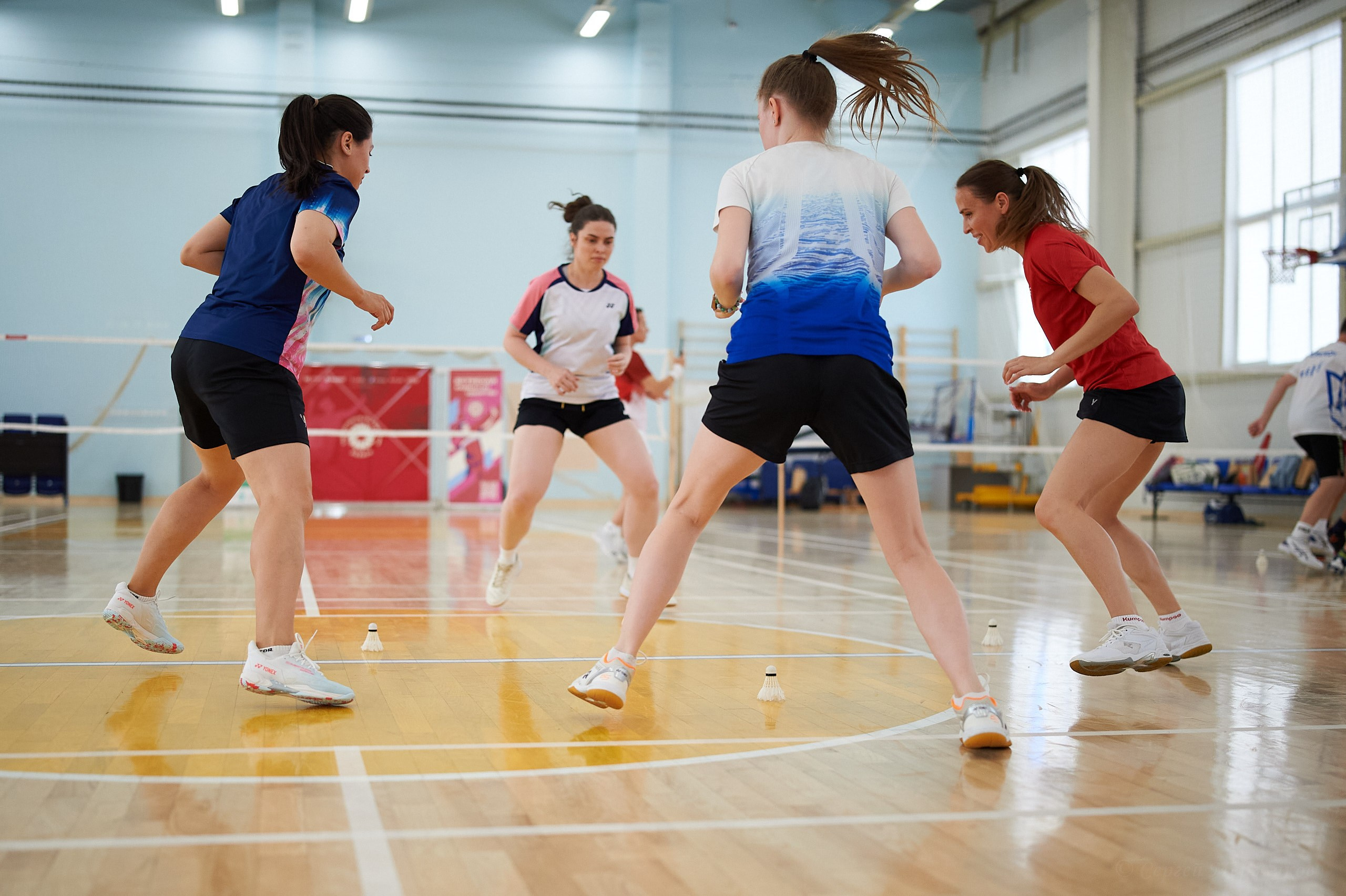 Бадминтон. Мастер-класс Любови Сухановой. Ижевск. 20.07.2024. Спортивный репортажный фотограф в Ижевске Сергей Мерзляков