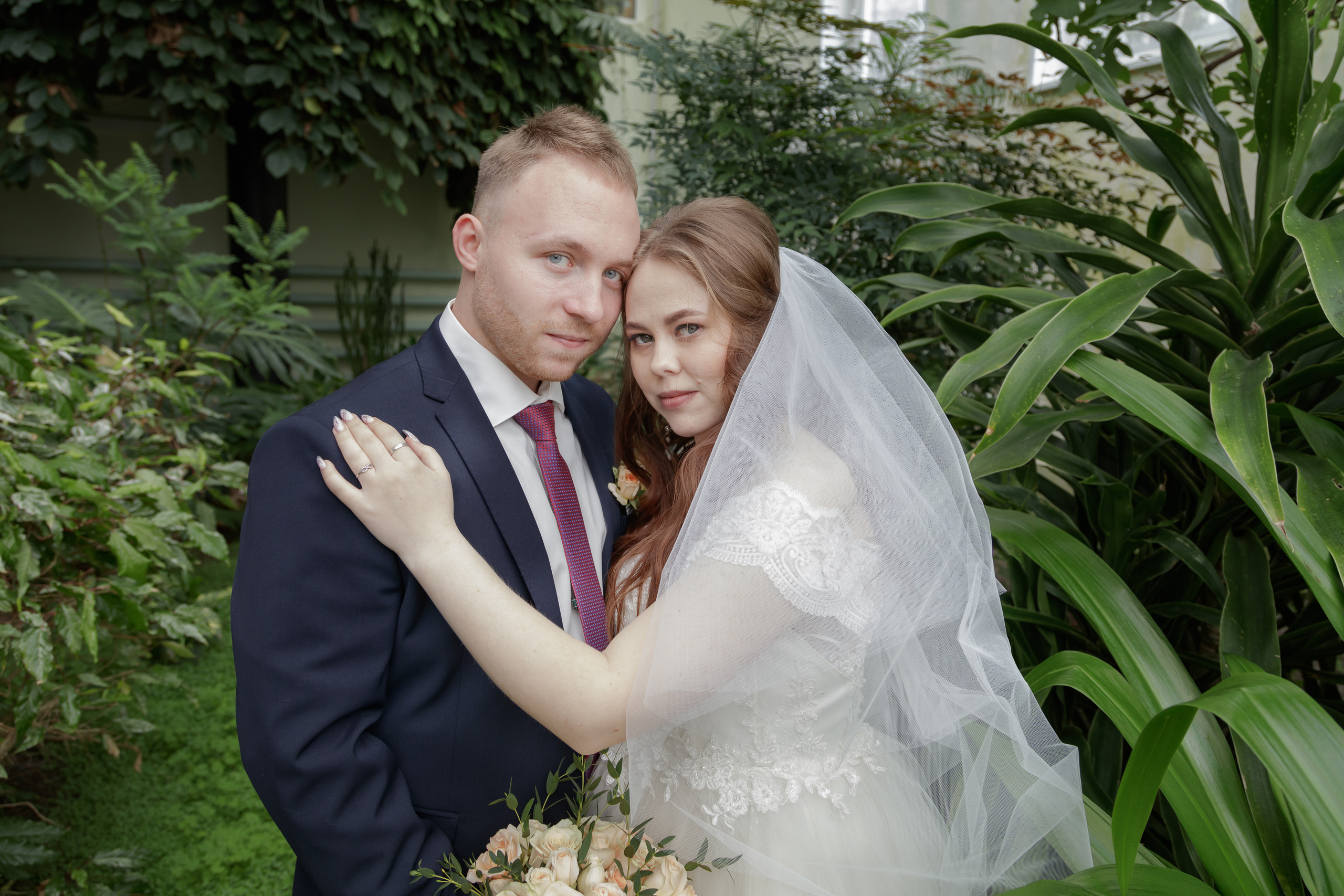 Фотосессия в зимнем саду