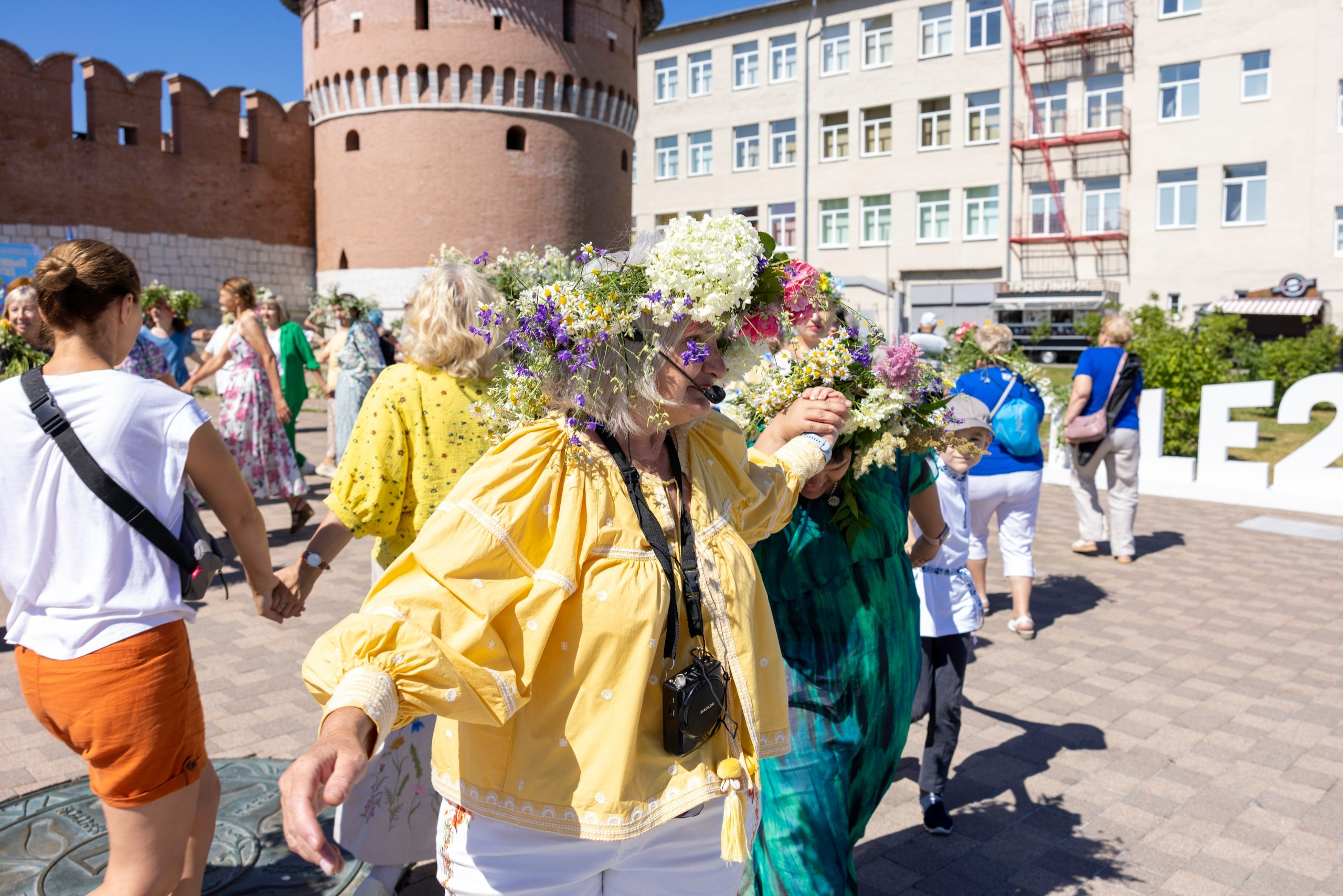 Фестиваль «Ромашковый хоровод». Северная ходьба. Фотограф в Туле Крупский АнДРей. Фотостудия «КАДР71» в Туле