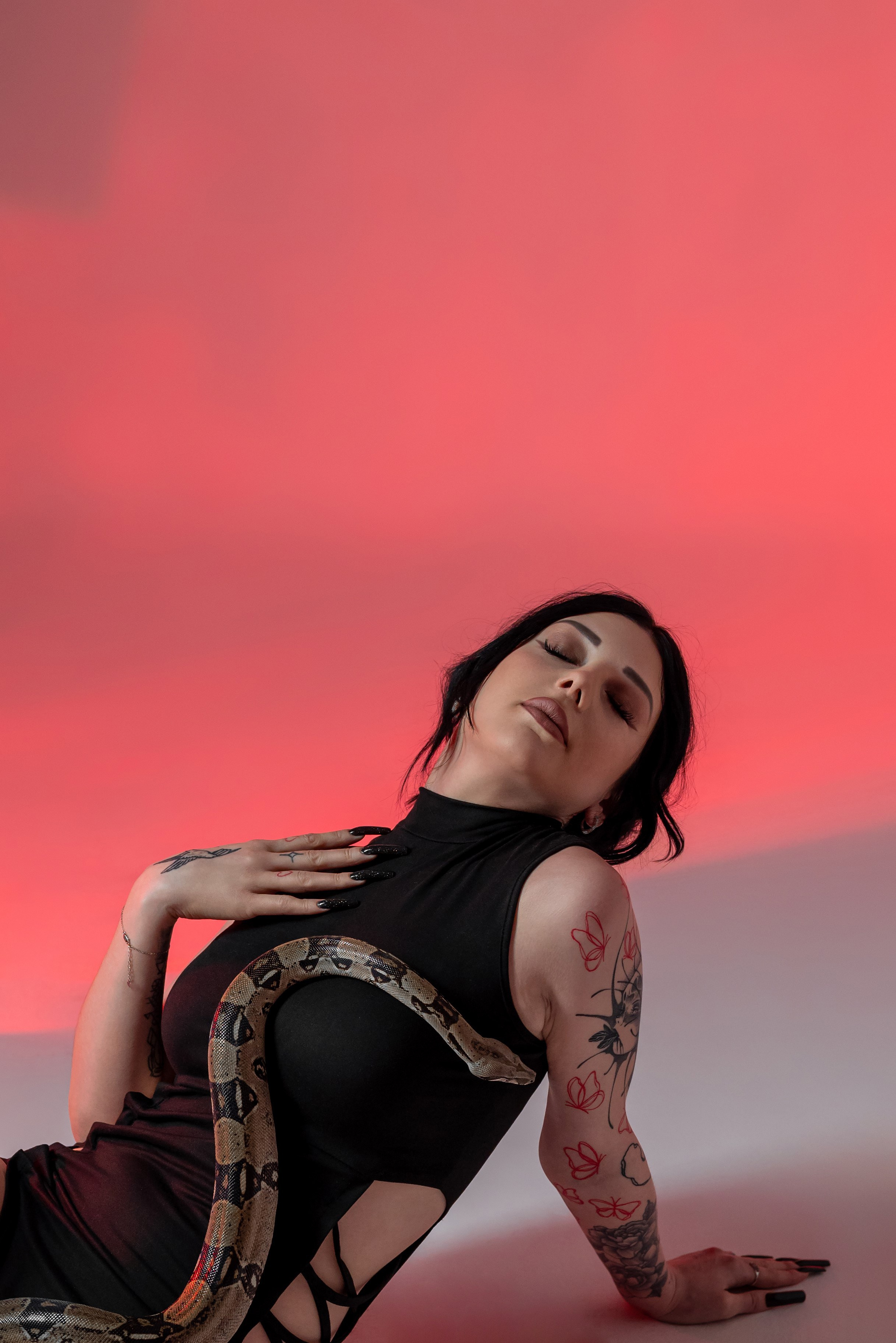 Фотопроект со змеёй 2025 г. Фотограф в городе Салават