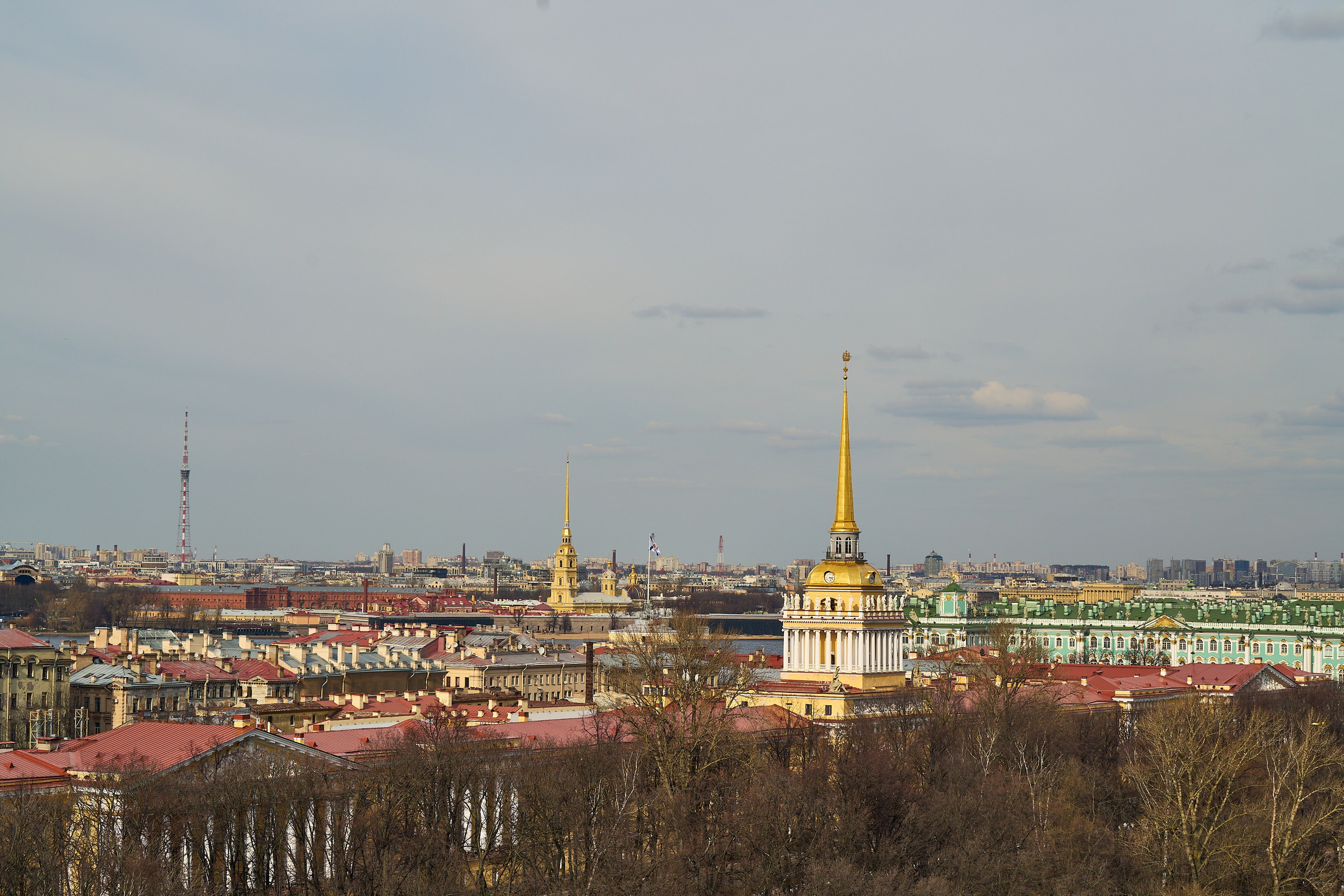 Колоннада Исаакиевского собора