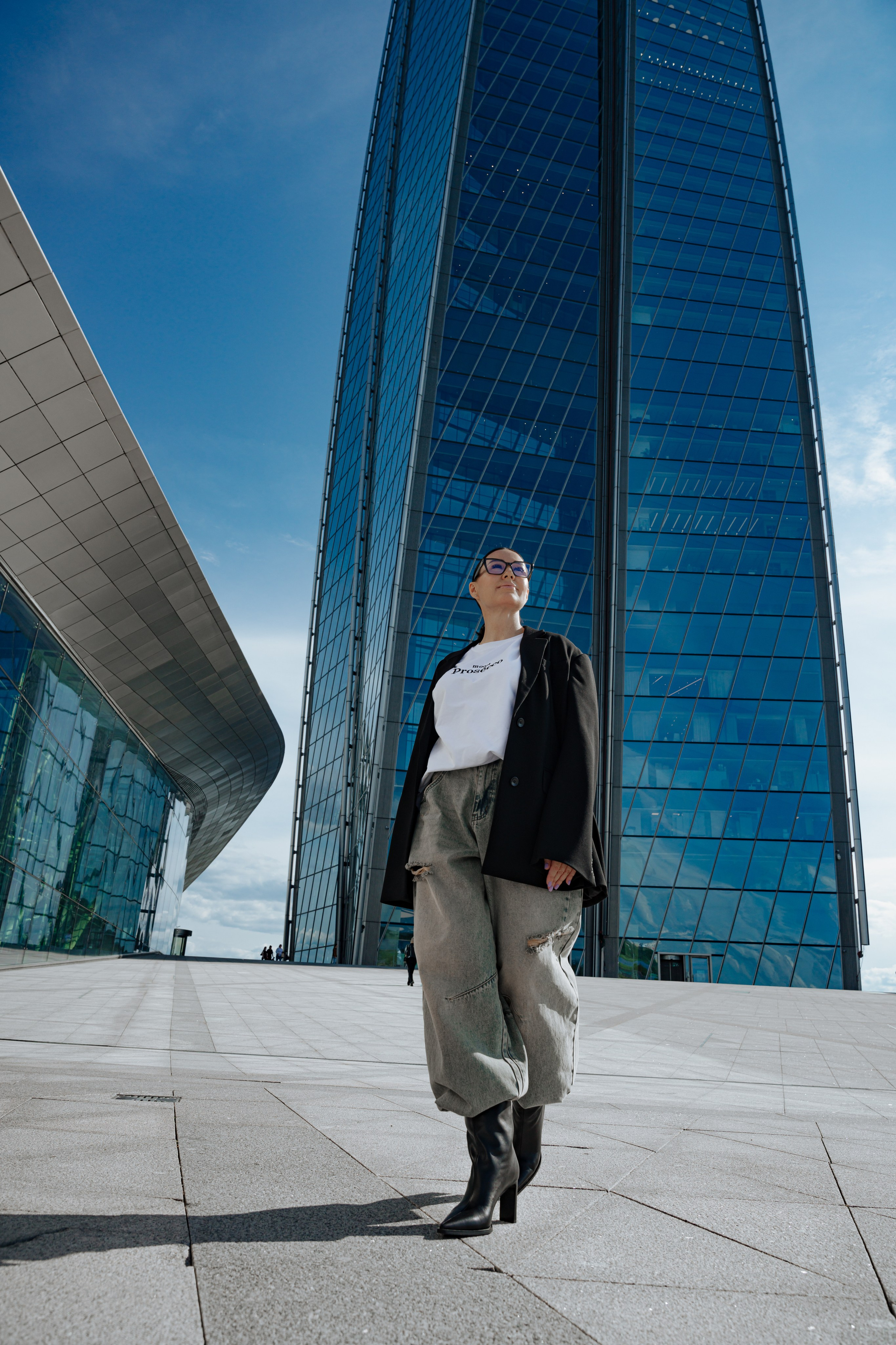 Елена. Лахта центр. Портретный фотограф в Санкт-Петербурге Дмитриева Наталия