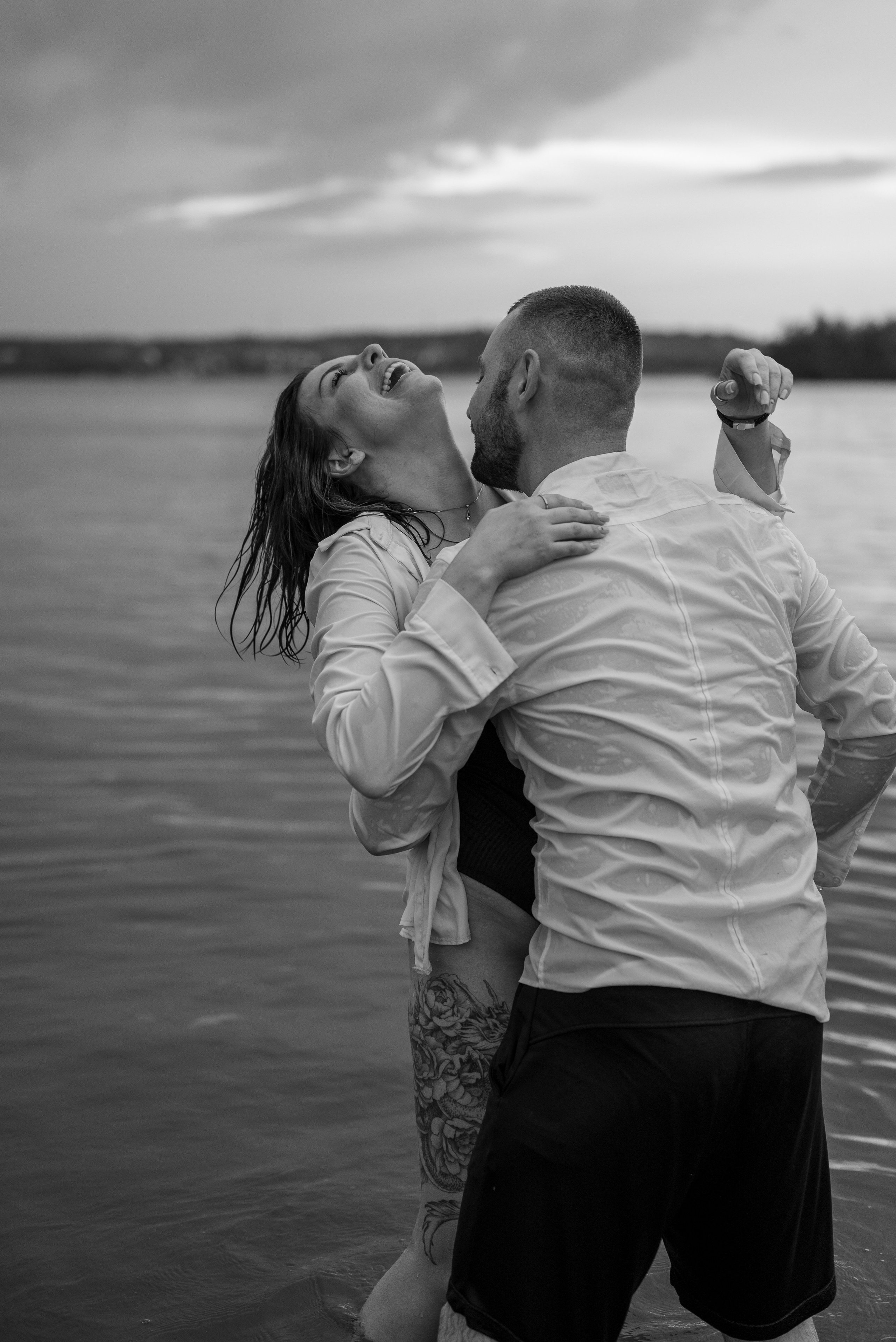 На закате. Семейный фотограф в Москве Дарья Пузикова