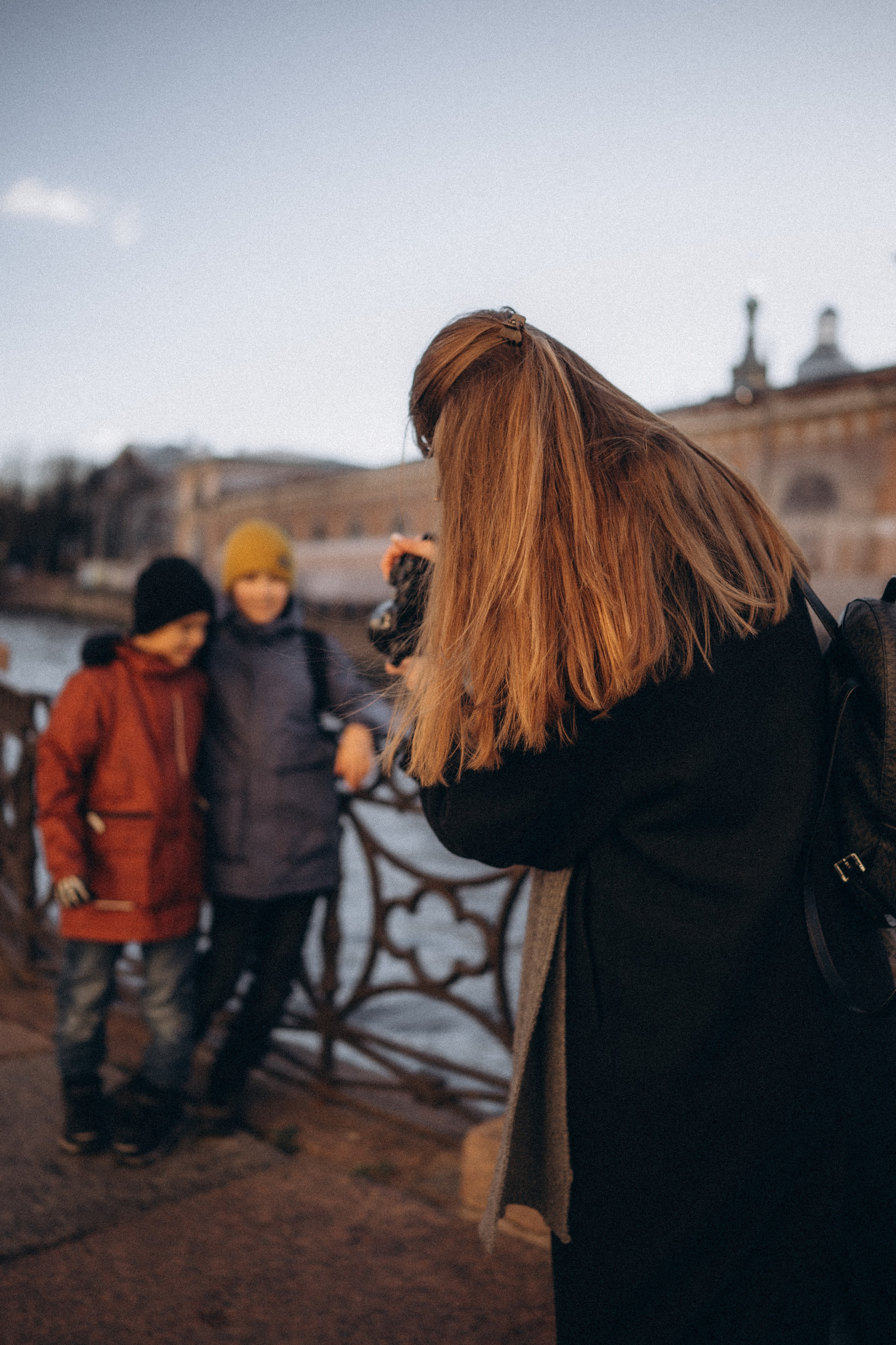 Мария, Миша и Ваня в Питере. Фотограф Горбенко Анна