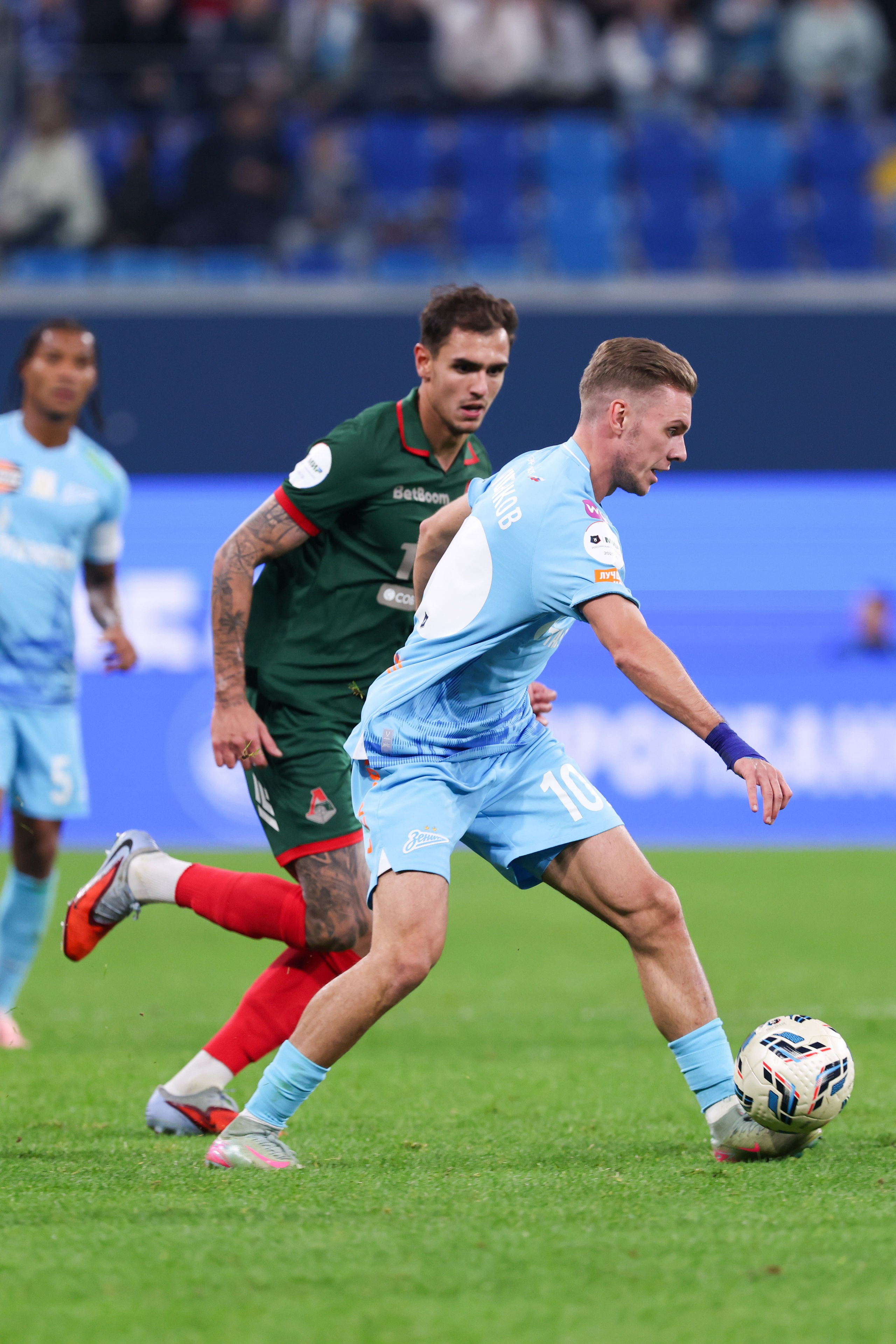 ФК «Зенит» — ФК «Локомотив» 14 тур РПЛ 01.11.2025. Спортивный и репортажный фотограф Антон Тереханов