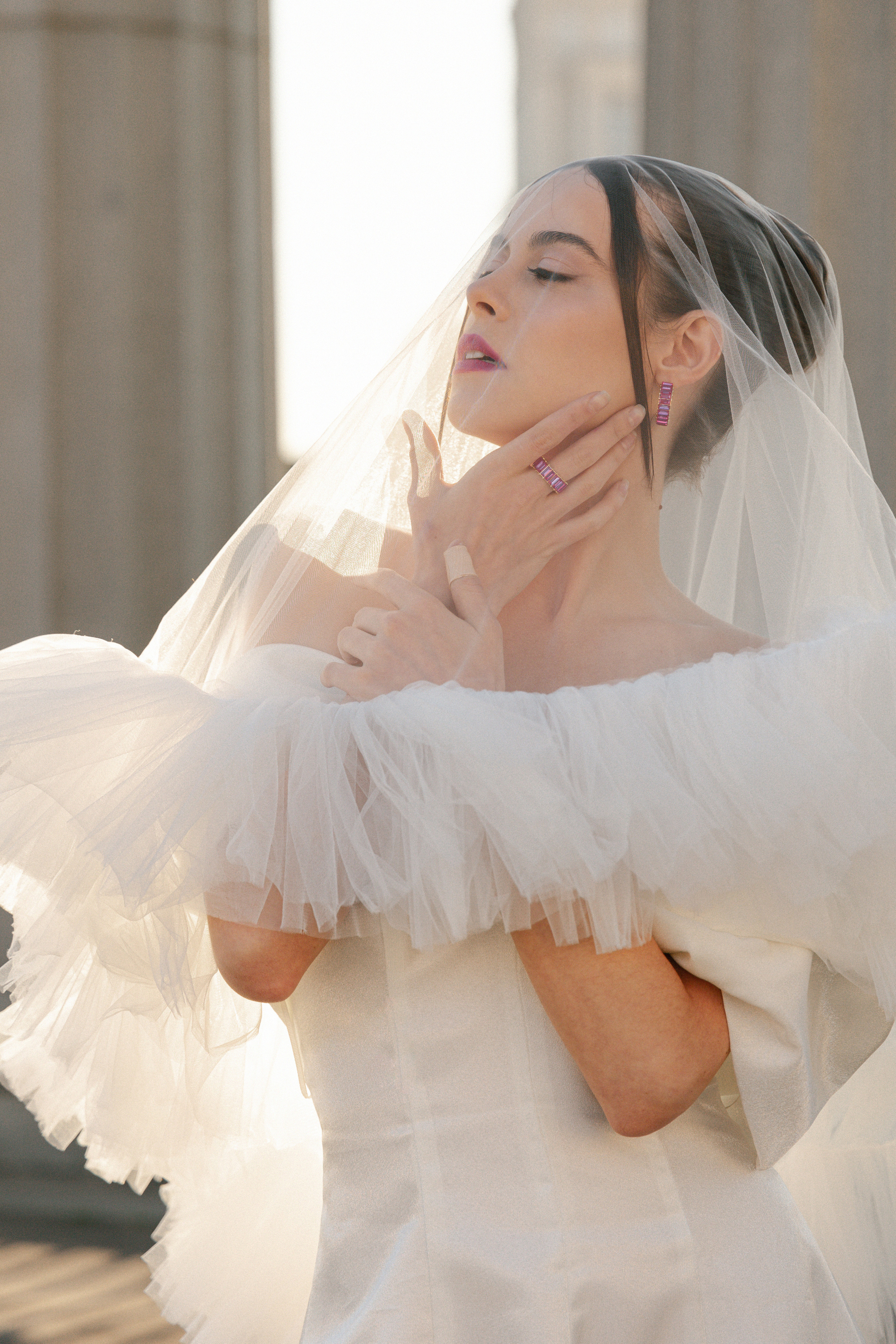 Дмитрий и Катерина: закат на крыше АРХИВ. Свадебный фотограф Москва