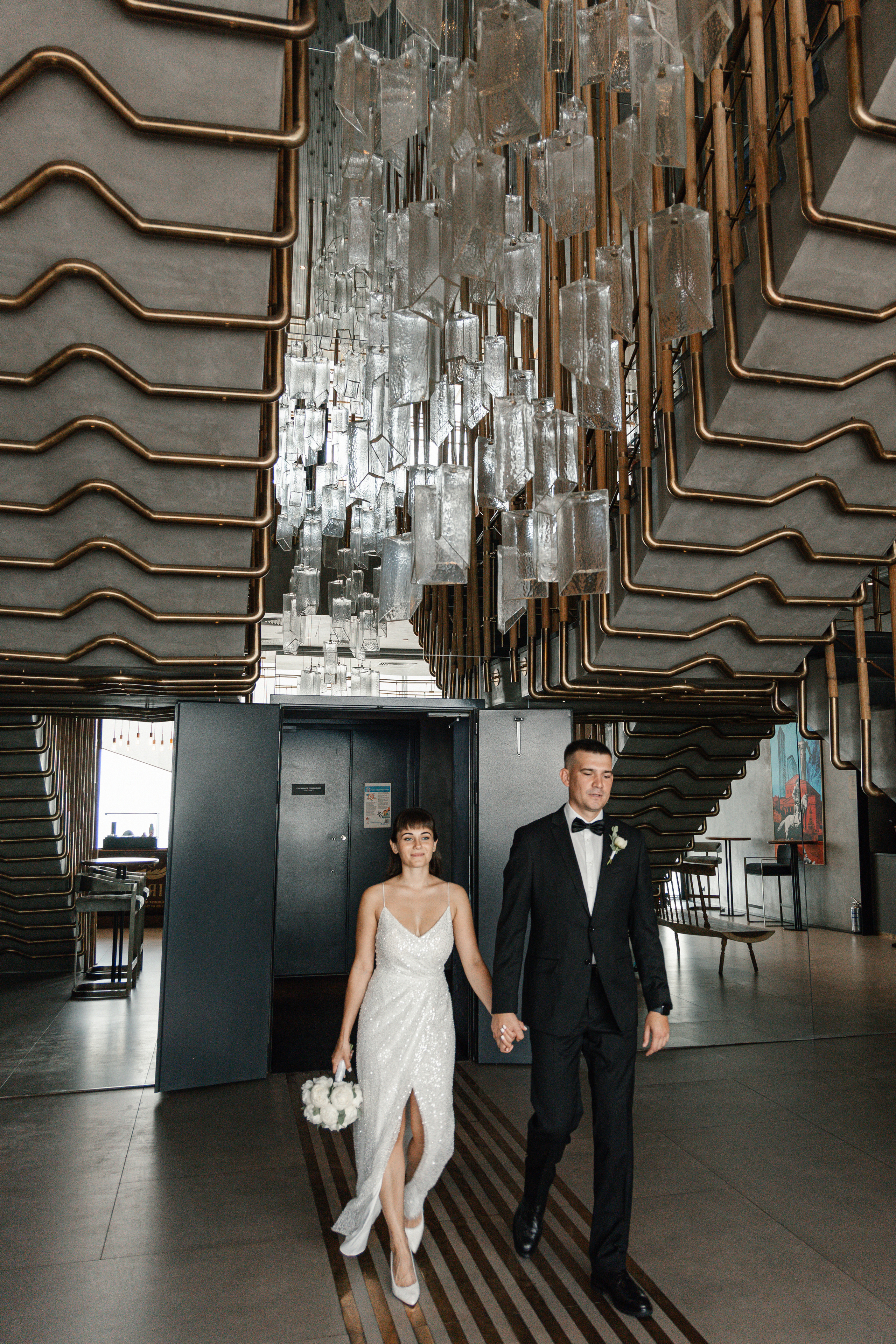 АРХИВ Тамара и Кирилл: М.Сити, Бердс, Большой Театр, отель Украина. Свадебный фотограф Москва