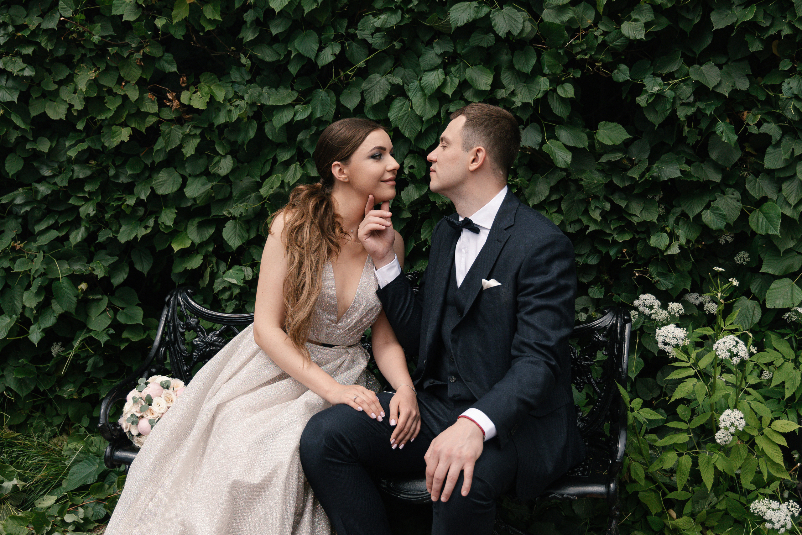 АРХИВ Елена и Олег: Кусково. Свадебный фотограф Москва