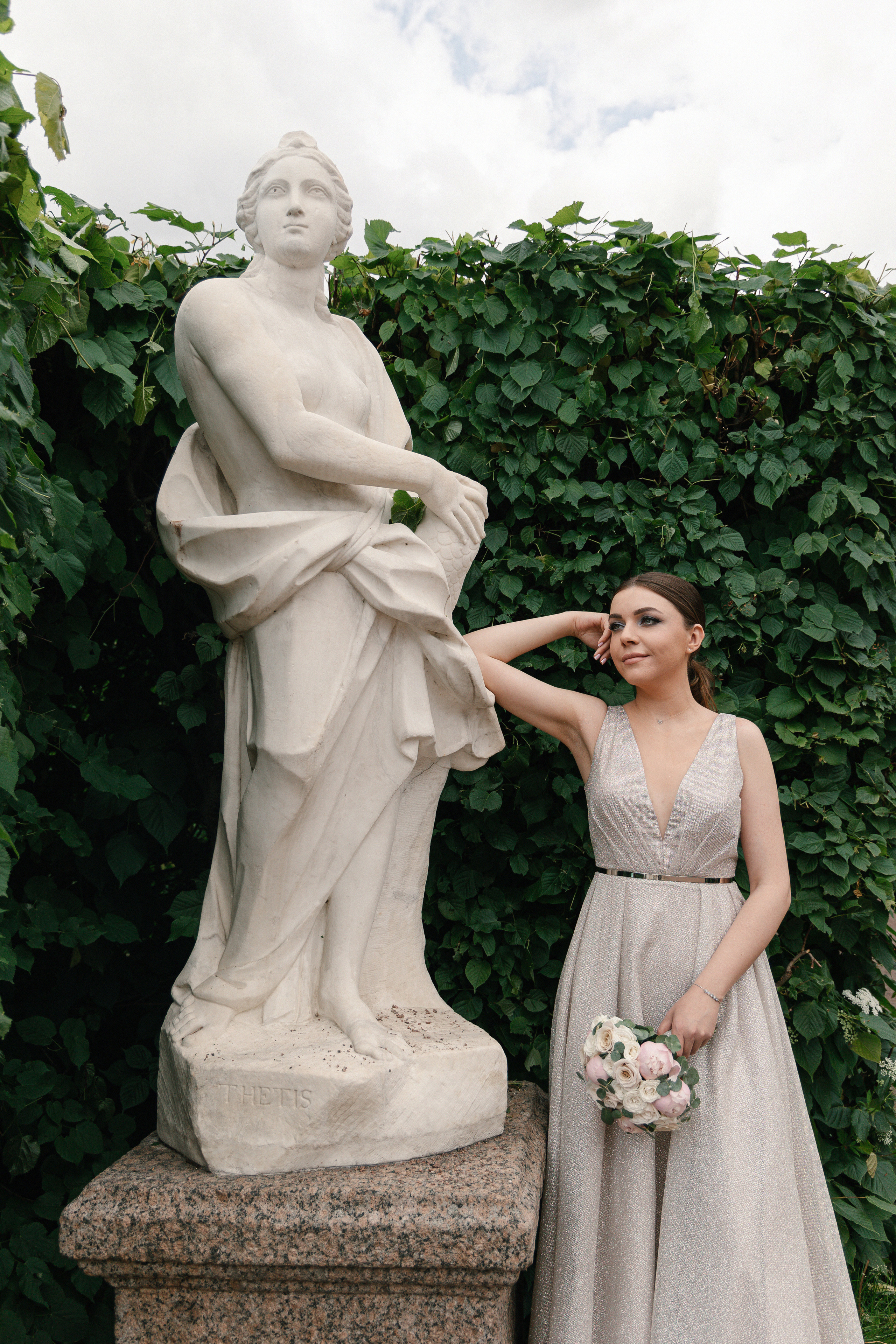 АРХИВ Елена и Олег: Кусково. Свадебный фотограф Москва