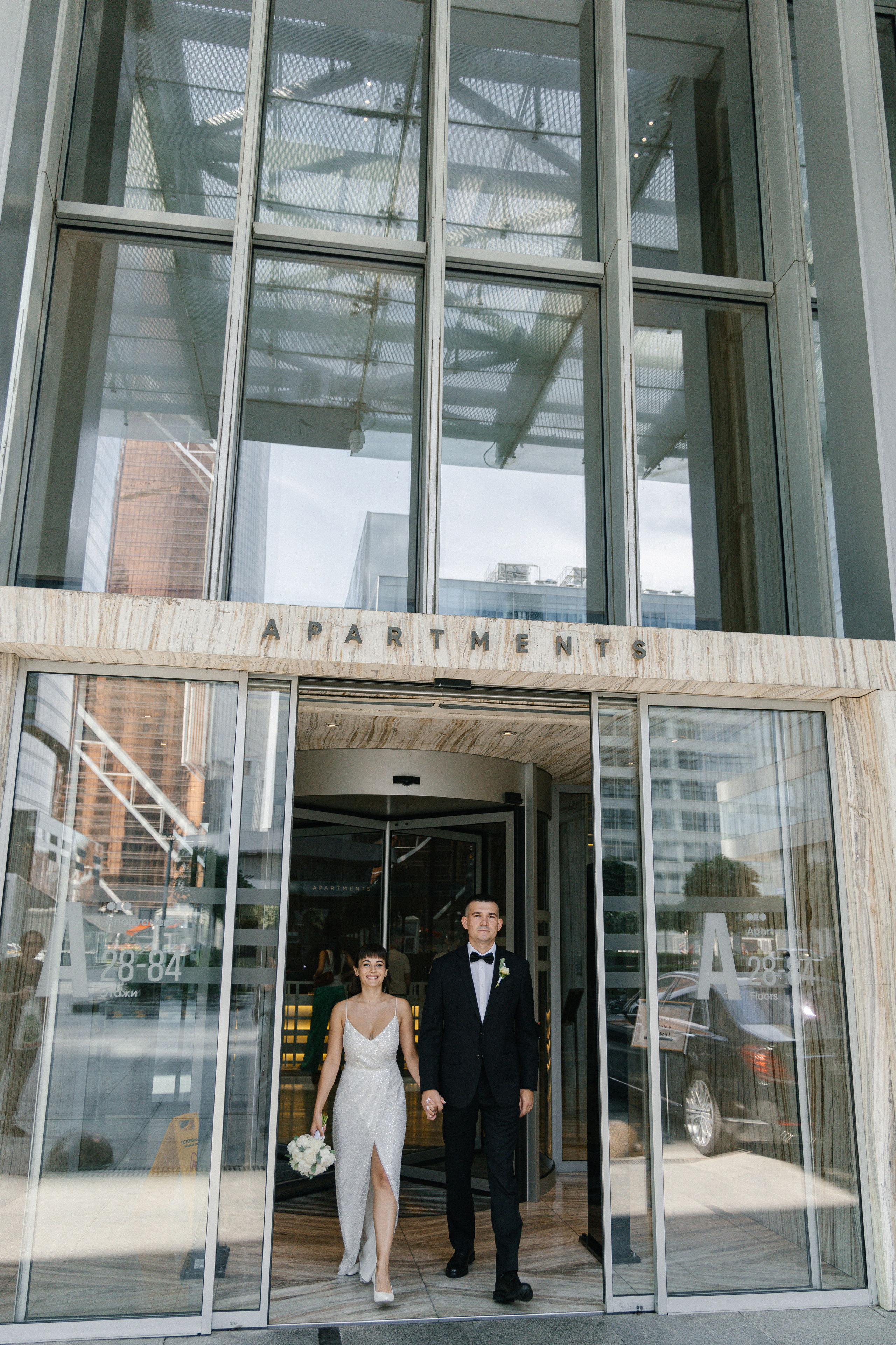 АРХИВ Тамара и Кирилл: М.Сити, Бердс, Большой Театр, отель Украина. Свадебный фотограф Москва