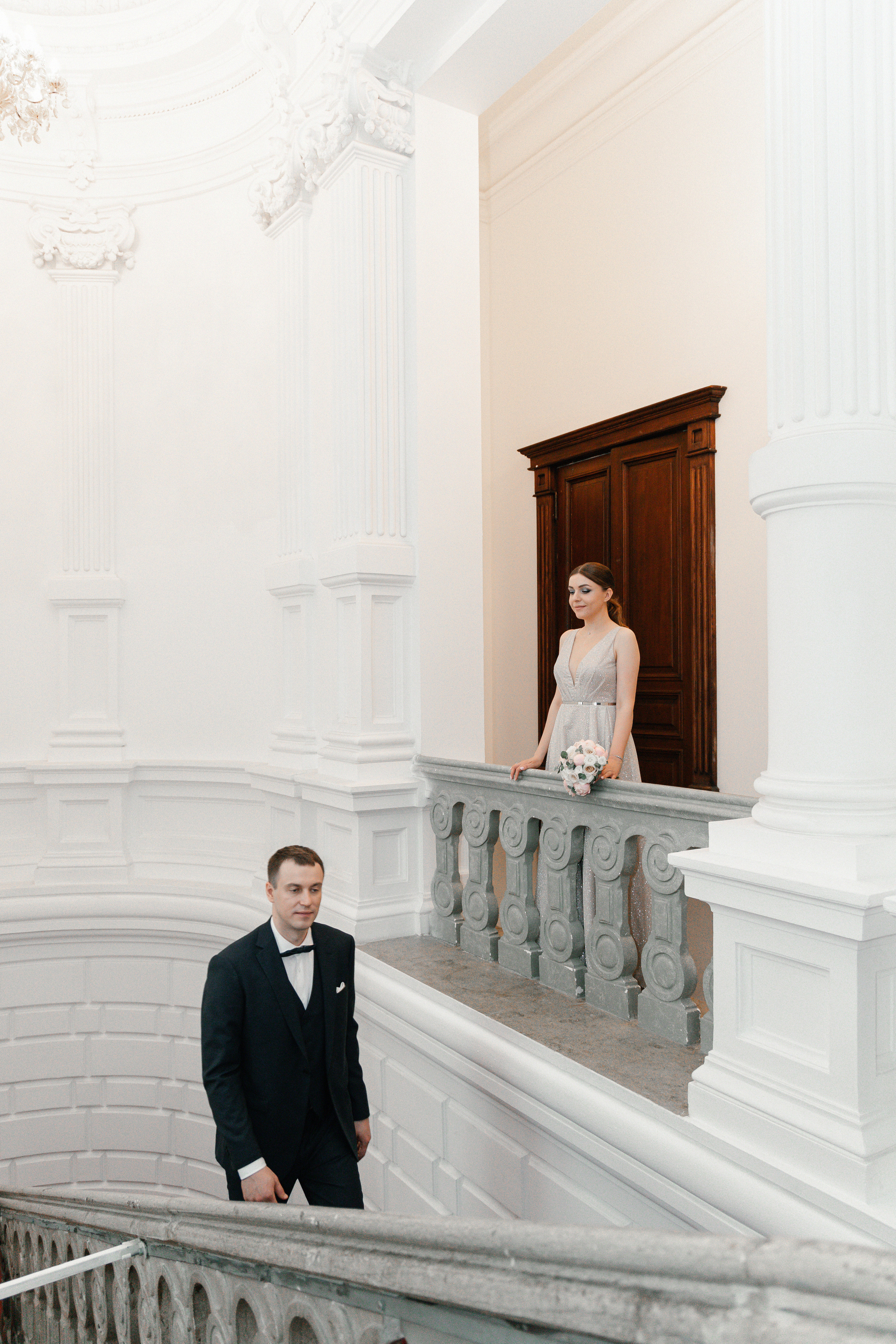 АРХИВ Елена и Олег: Кусково. Свадебный фотограф Москва